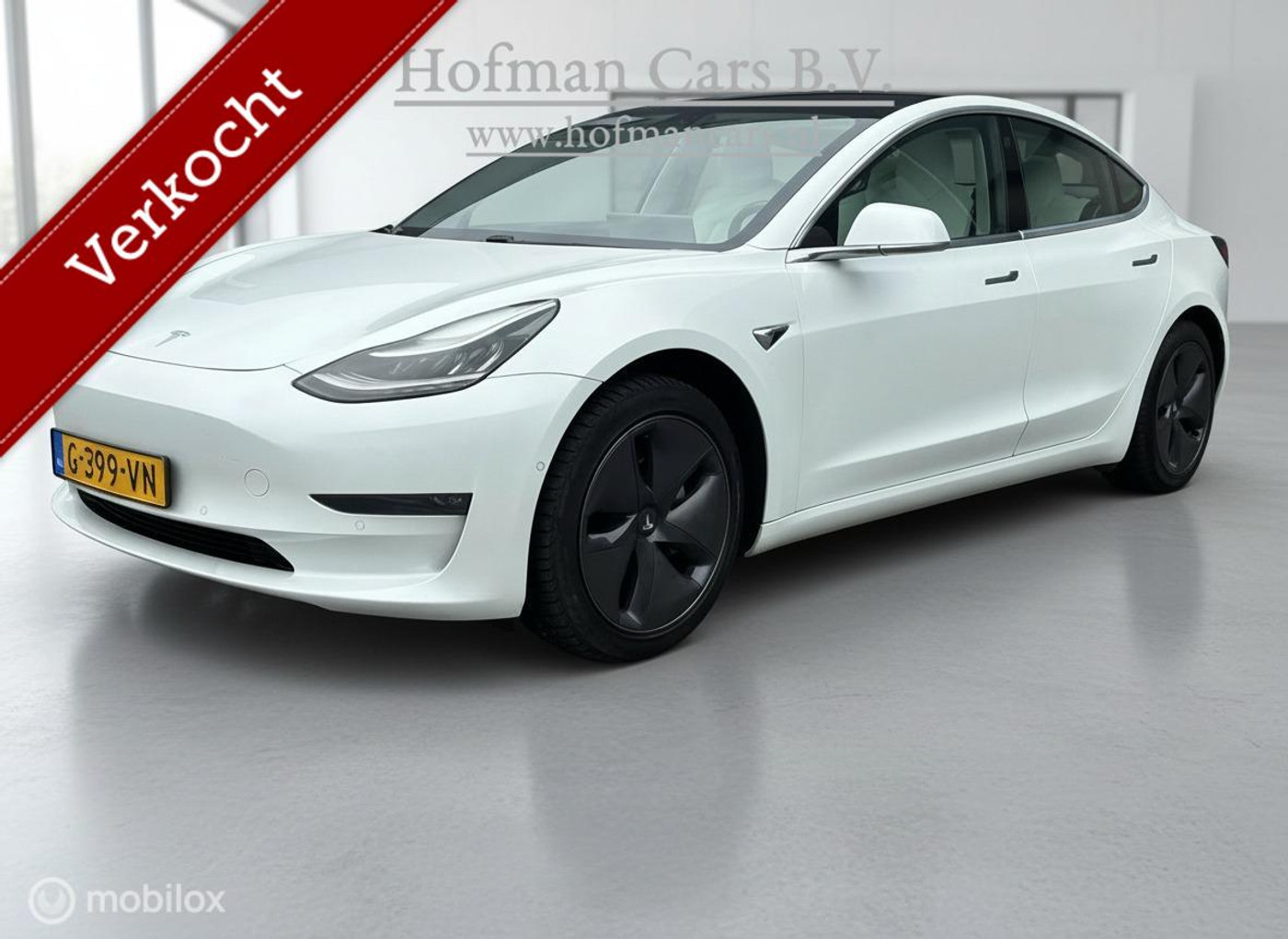 Tesla Model 3 Long Range AWD 2019 - voorkant