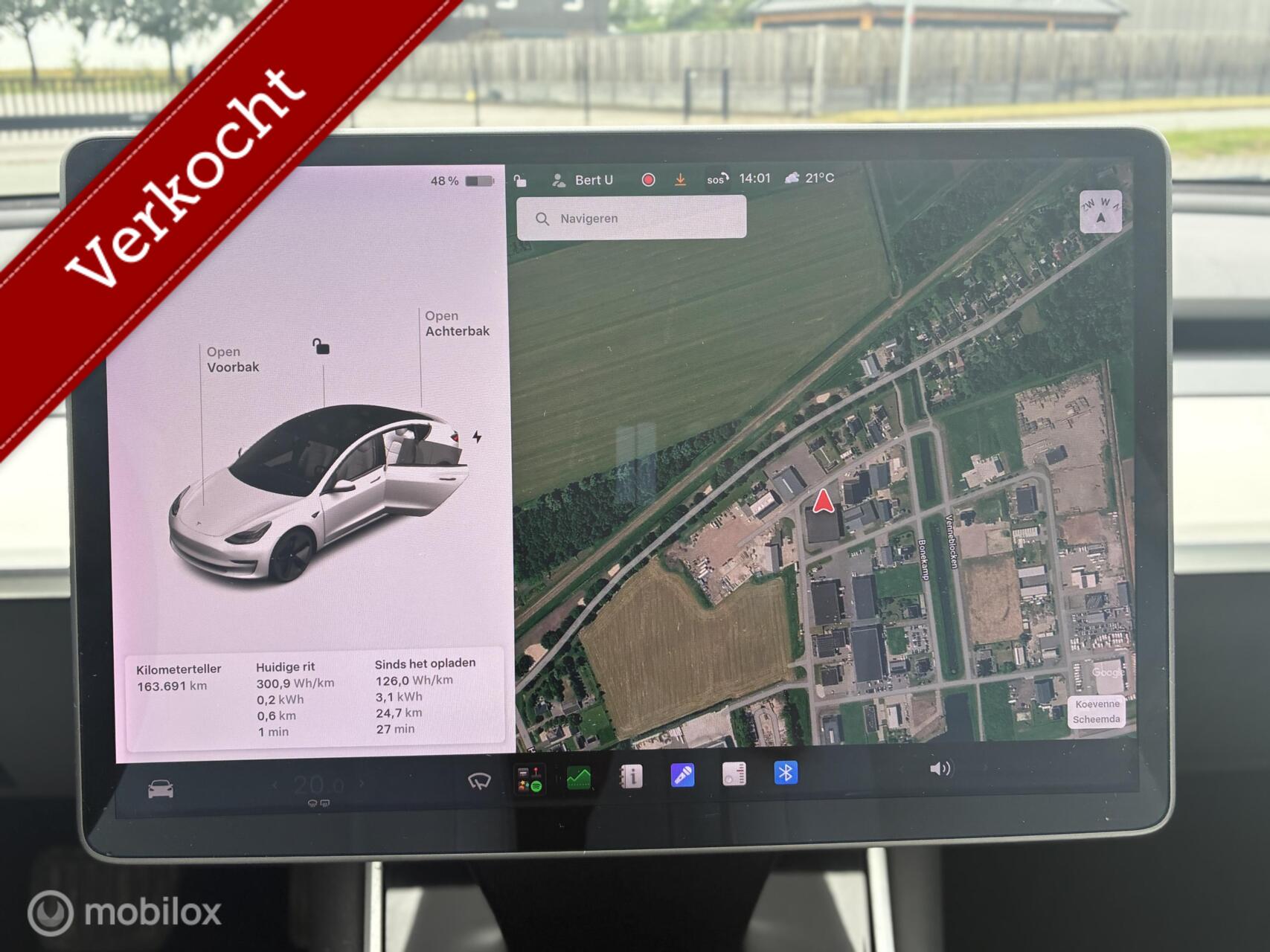 Foto van Tesla Model 3