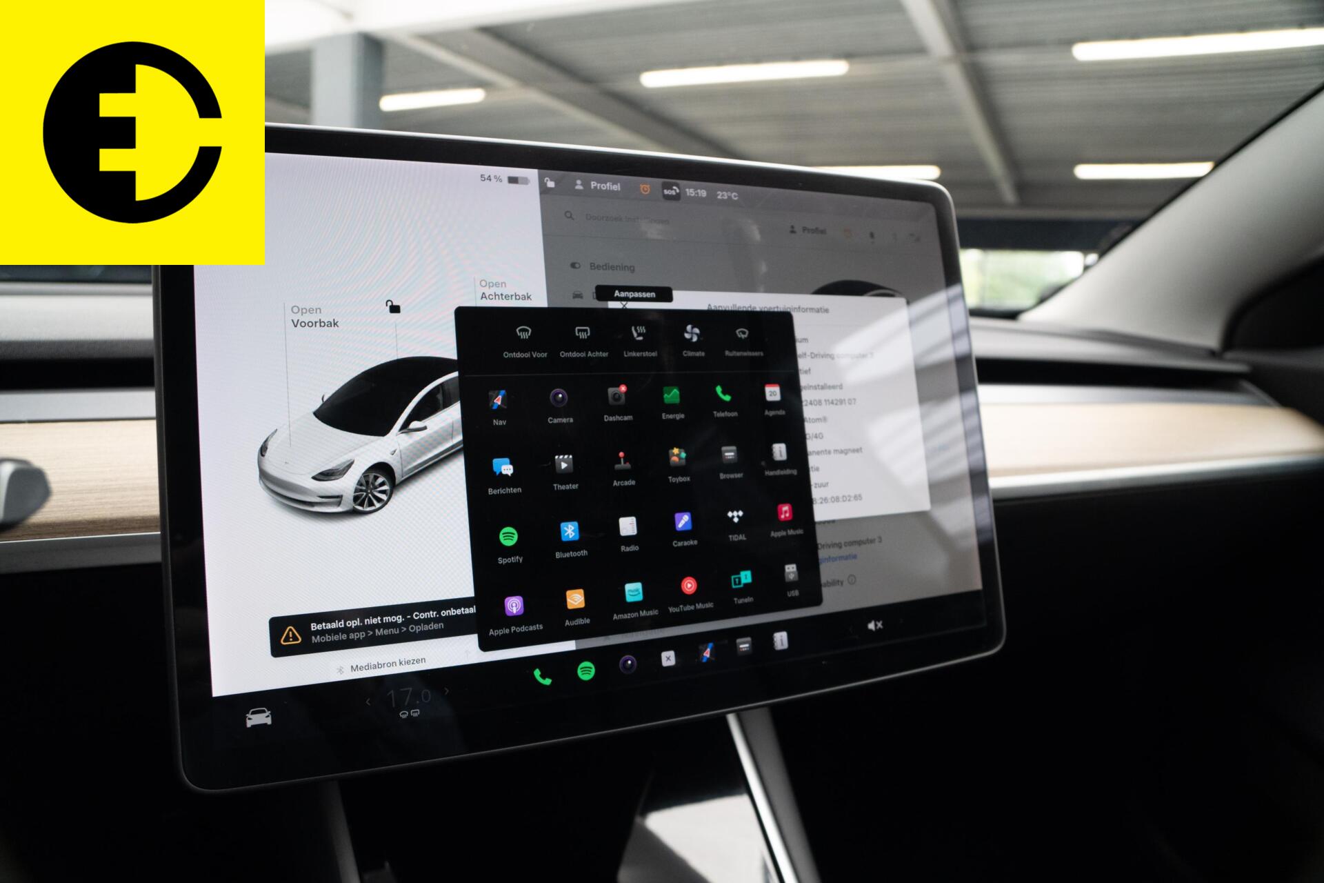Foto van Tesla Model 3