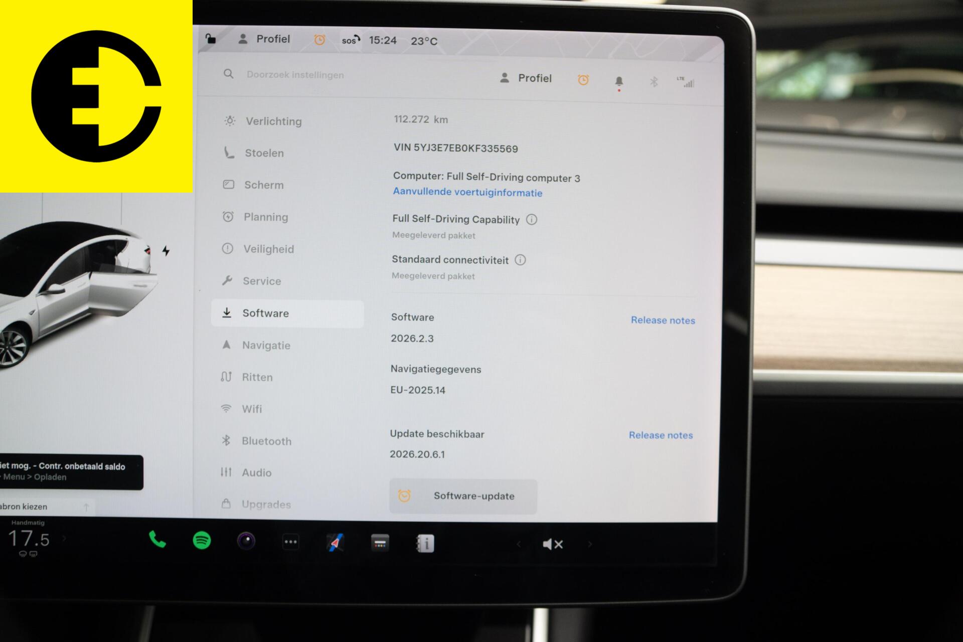 Foto van Tesla Model 3