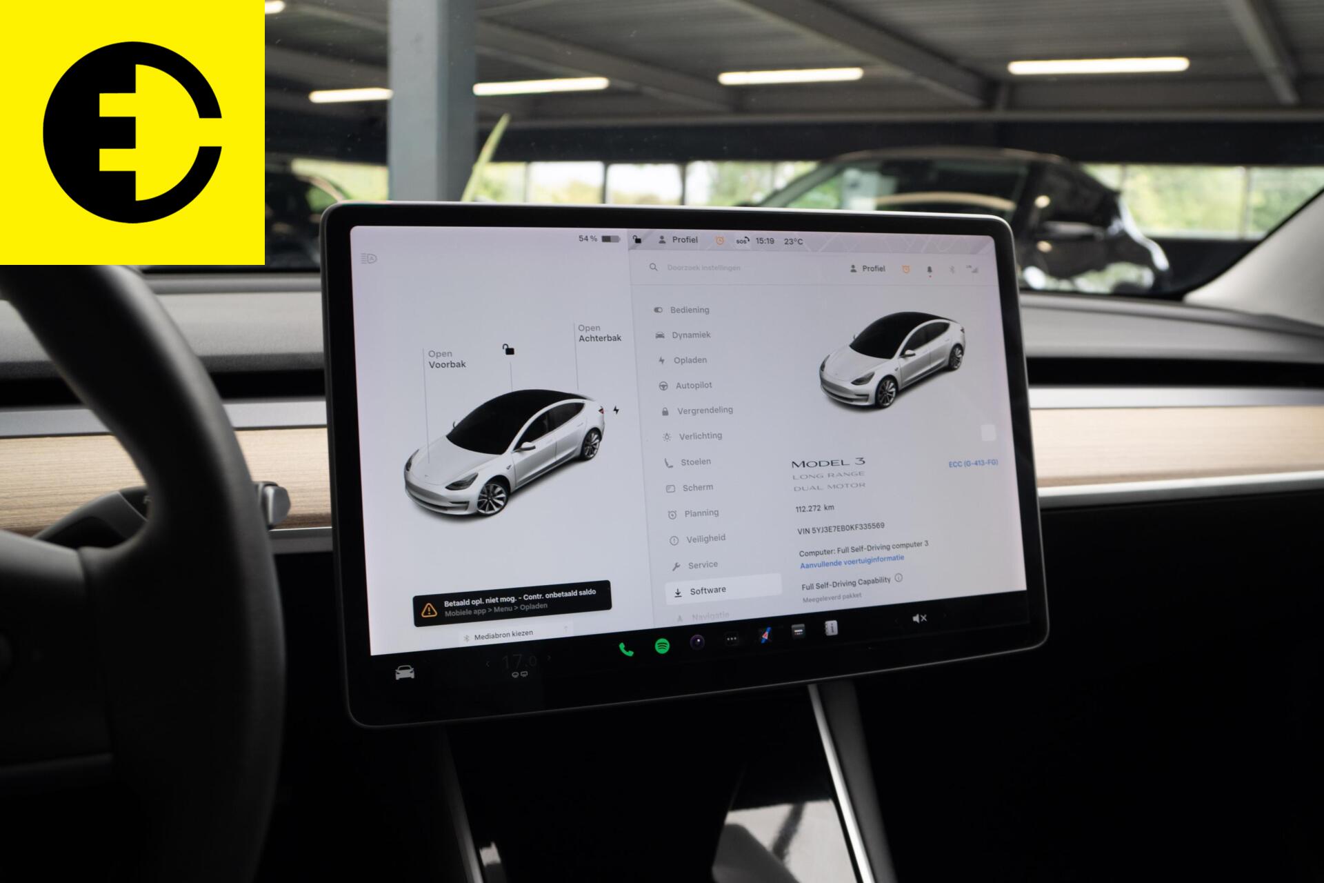 Foto van Tesla Model 3
