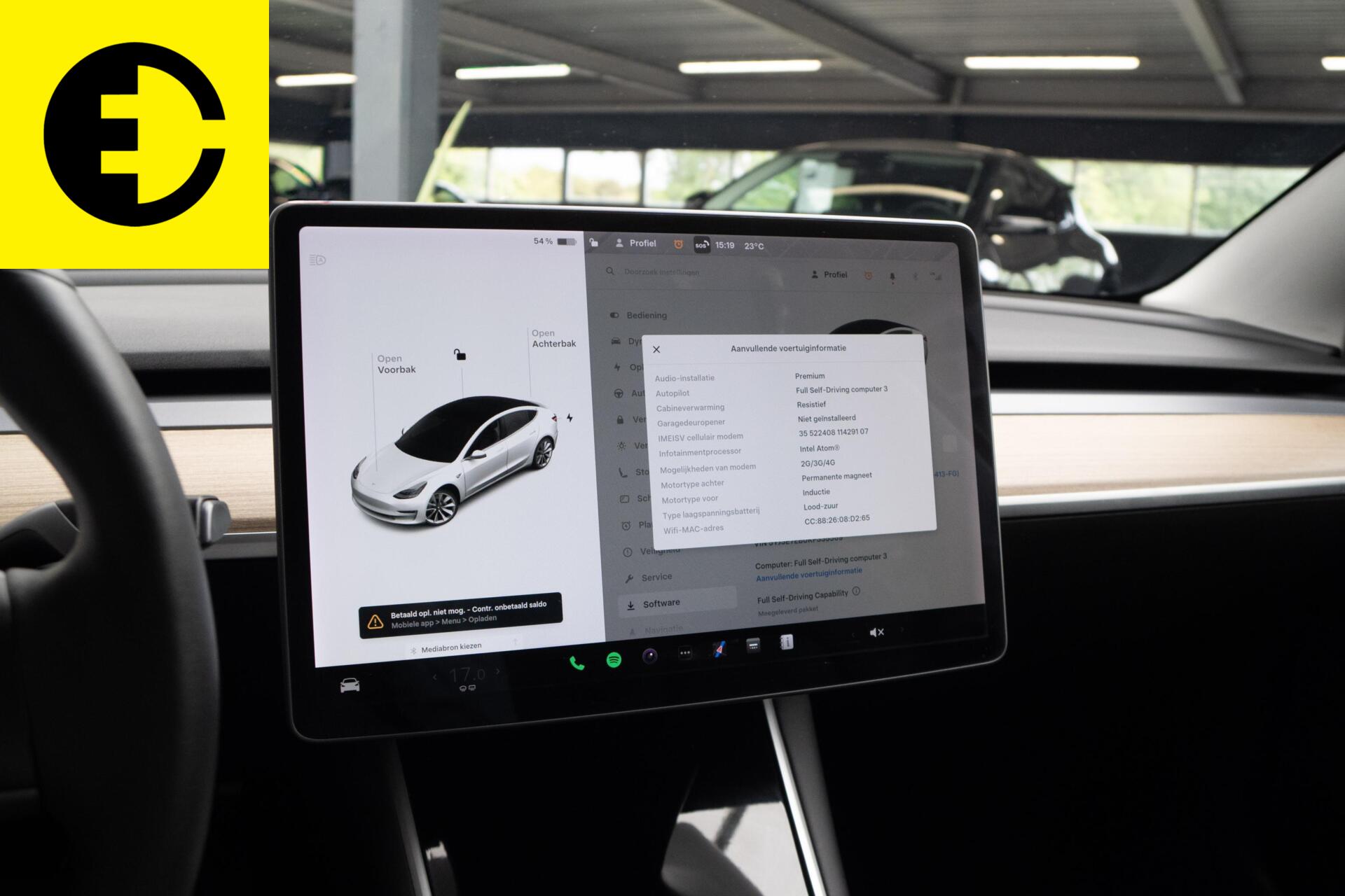Foto van Tesla Model 3