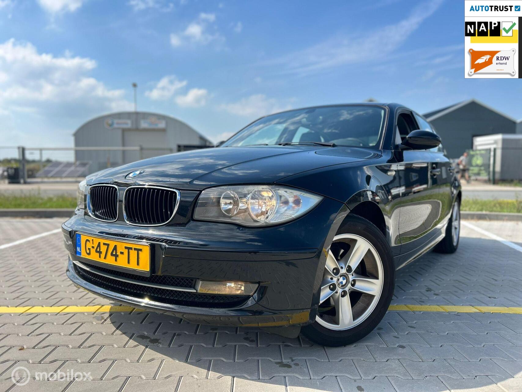 BMW 1er Reihe 116i|APK|AIRCO|STOELVERW.| 2007 - voorkant