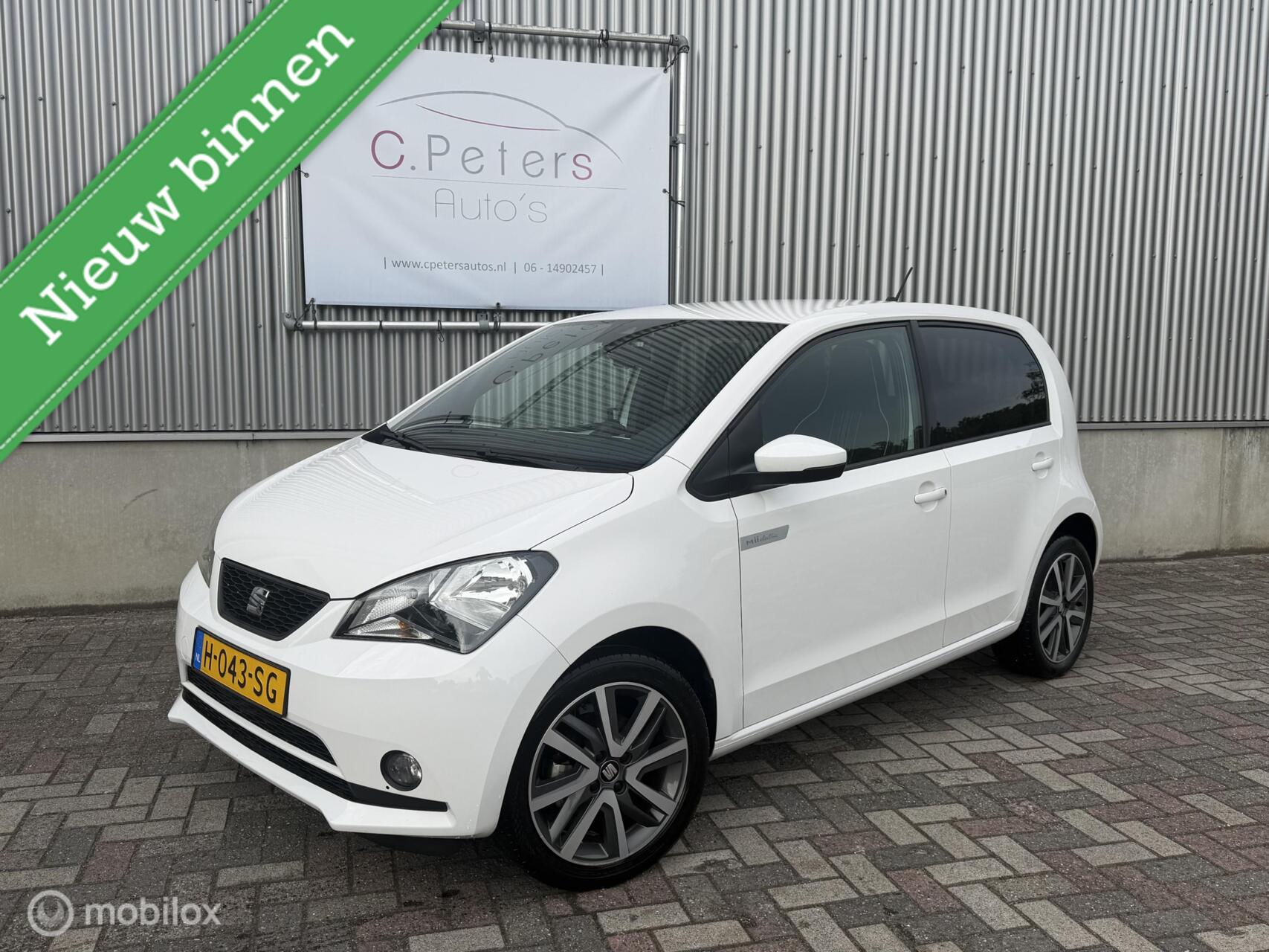 Seat Mii Plus 2020 83PK 37kWh EV | Climatronic | Stoelverwarming | Zwarte hemel | Cruisecontrol | NAP 2020 - voorkant