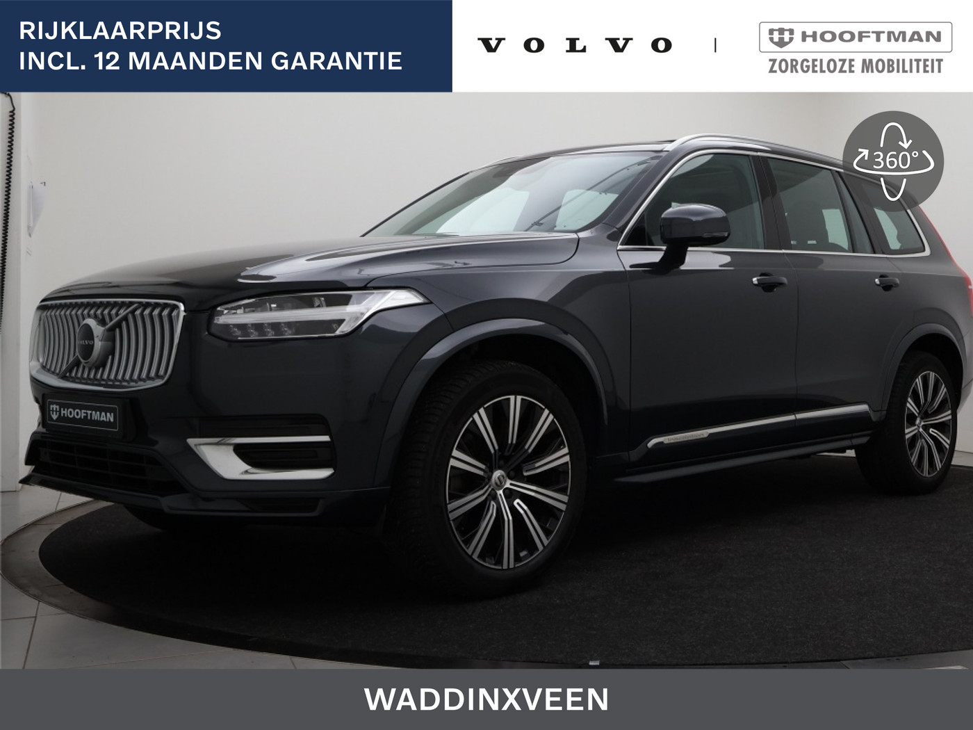 Volvo Xc90 B5 AWD AUT(8) INSCRIPTION INSCRIPTION SCHUIFDAK TREKHAAK STANDKACHEL 2020 - voorkant
