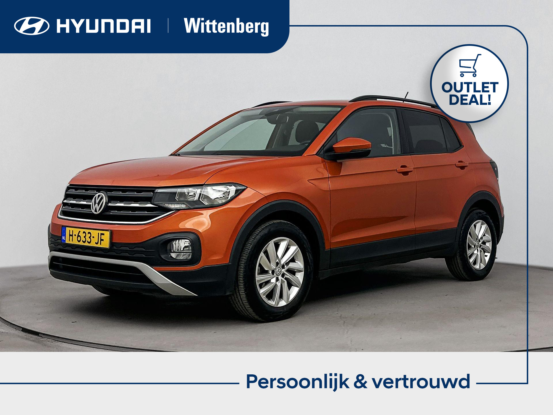 Volkswagen T-cross 1.0 TSI LIFE 2020 - voorkant