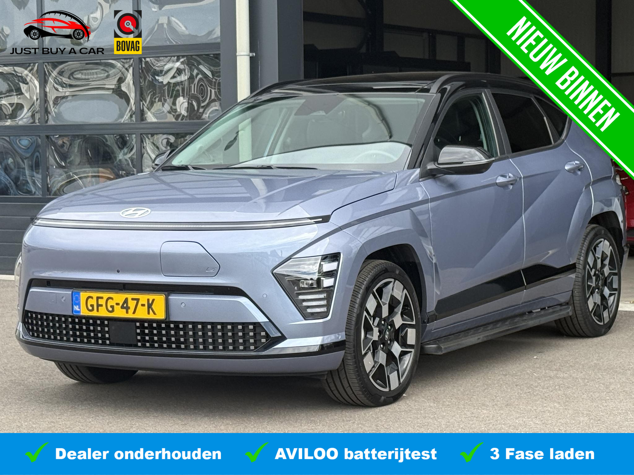 Hyundai Kona Premium Sky 65.4 kWh 2024 - voorkant