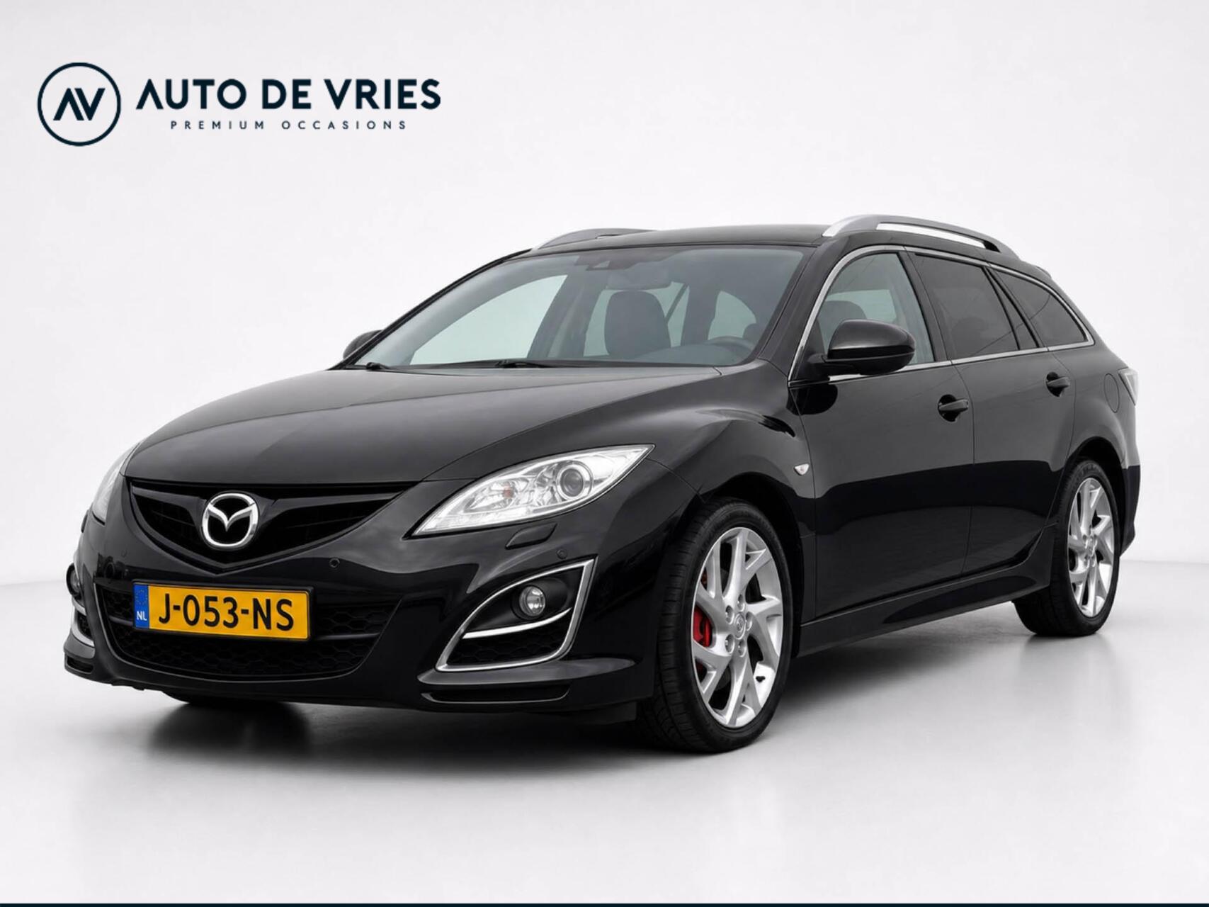 Mazda Mazda 6 2.0 155pk Automaat Sports-Line | Half leder | Stoelverwarming | Bose audio | Trekhaak 2010 - voorkant