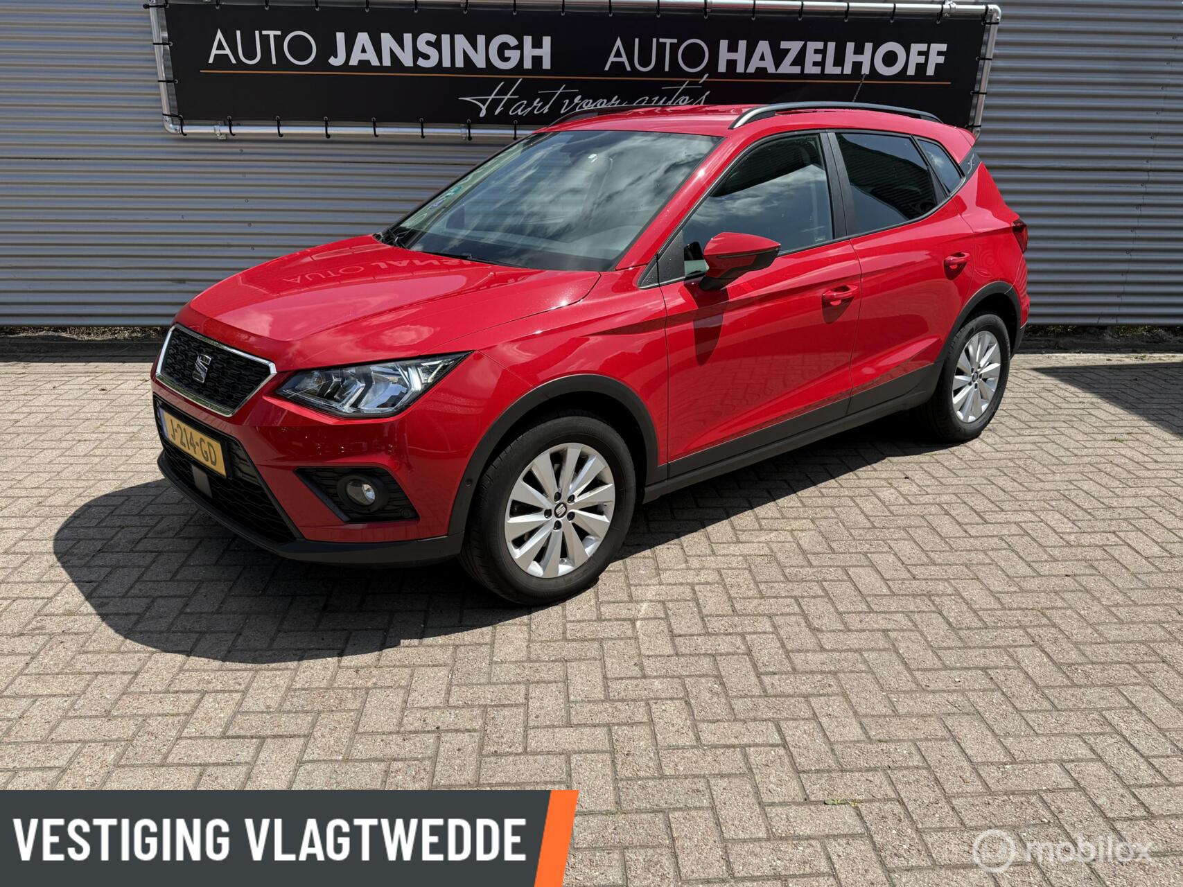 Seat Arona 1.0 TSI Style Business Intense | Clima | PDC V+A | Apple Carplay/Android Auto | Navi | Keyless | 2020 - voorkant