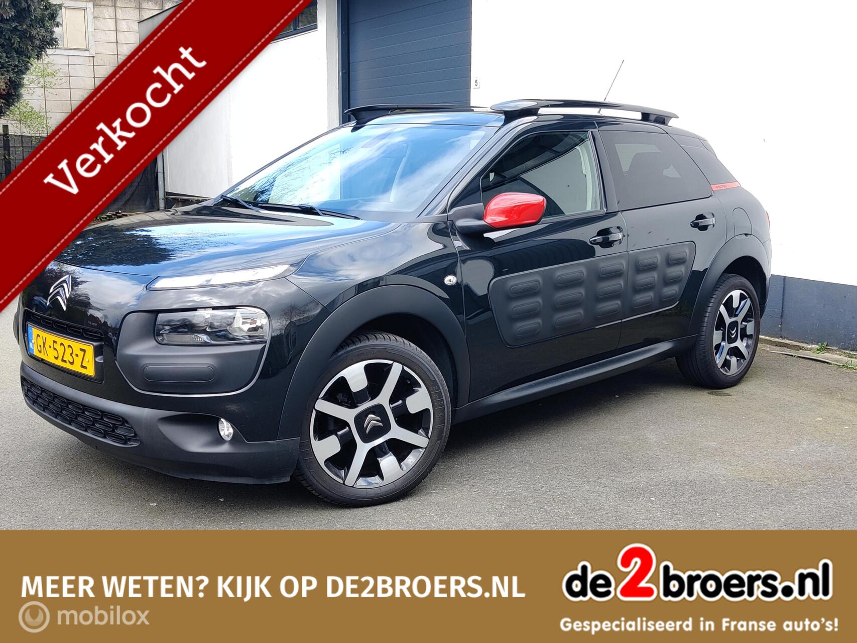 Citroen C4 Cactus 1.2 PureTech Shine/ 110Pk!/ Panodak/ 2015 - voorkant