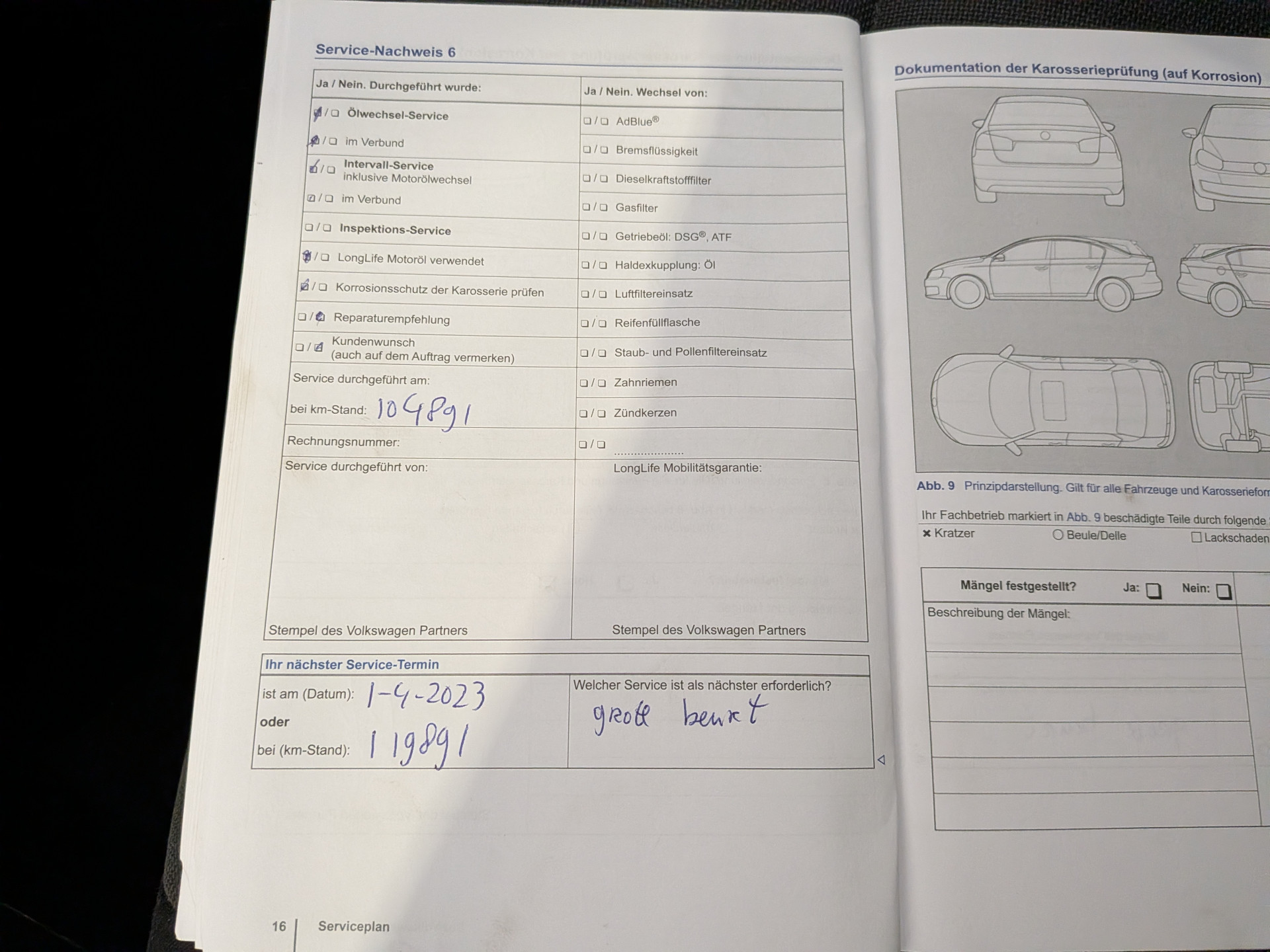 Foto van Volkswagen Golf Plus