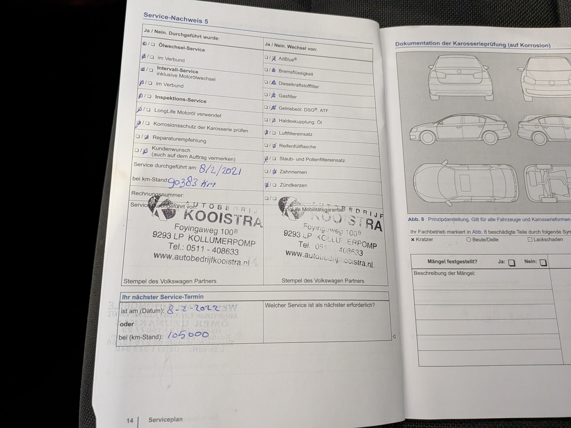 Foto van Volkswagen Golf Plus