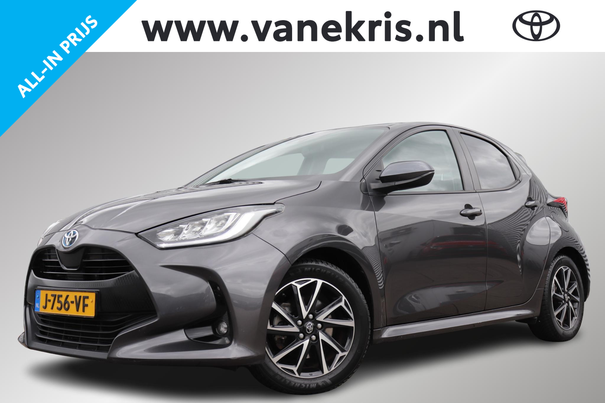 Toyota Toyota Yaris 1.5 Hybrid First Edition, 2020 - voorkant