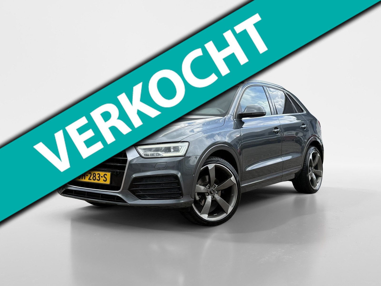 Audi Q3 2.0 TDI Quattro Sport S-Line Automaat 2016 - voorkant