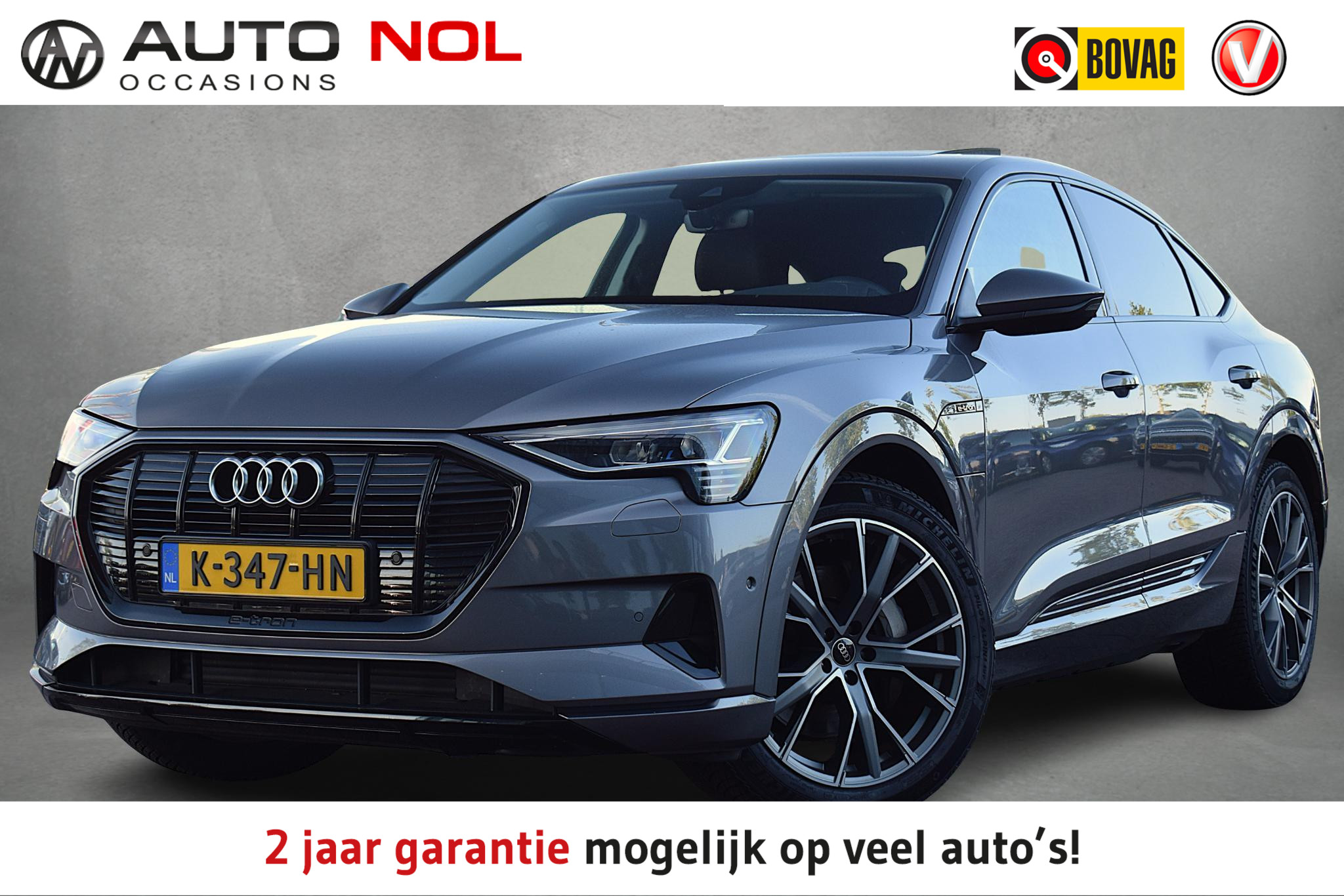 Audi E-tron Sportback 50 50 quattro Business edition Plus 71 kWh 2020 - voorkant