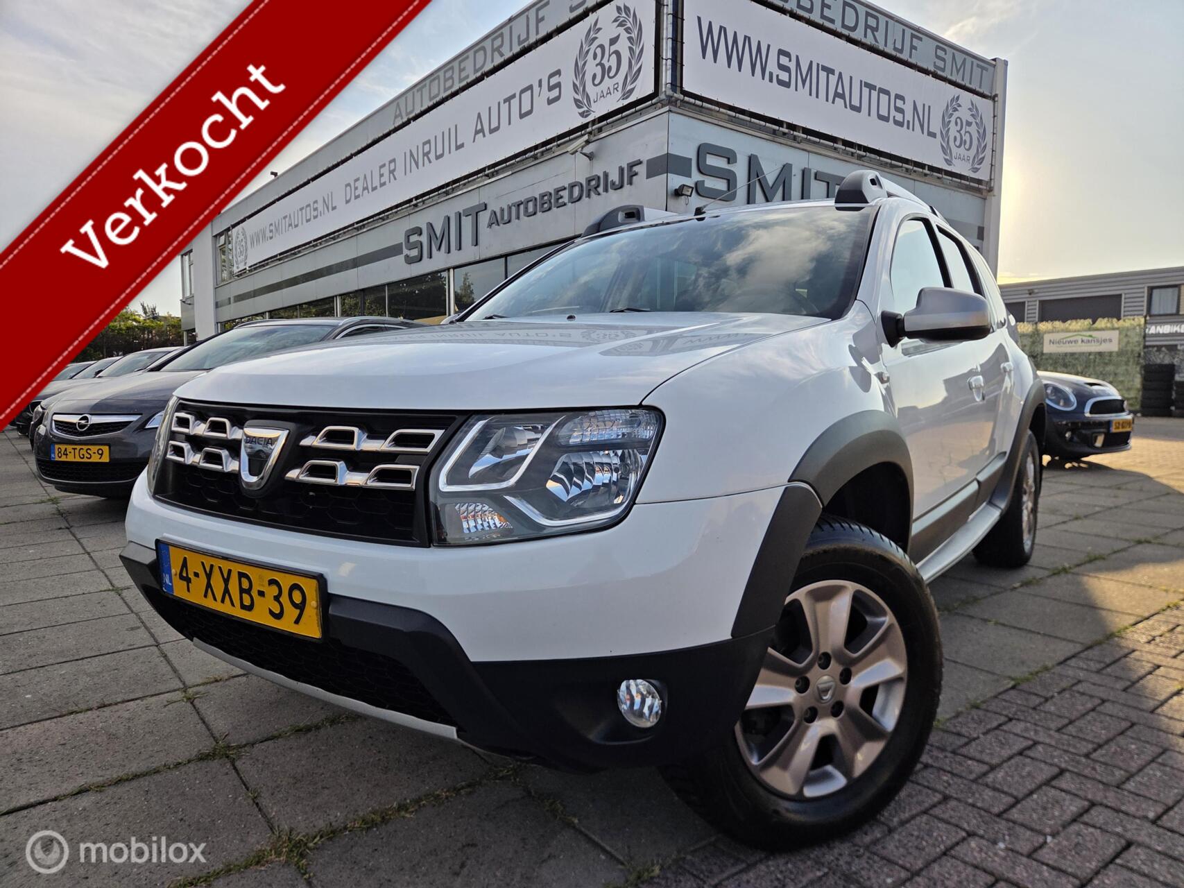 Dacia Duster 1.2 TCe 4x2 Prestige AC/CC/NAV/Trekhaak 2014 - voorkant