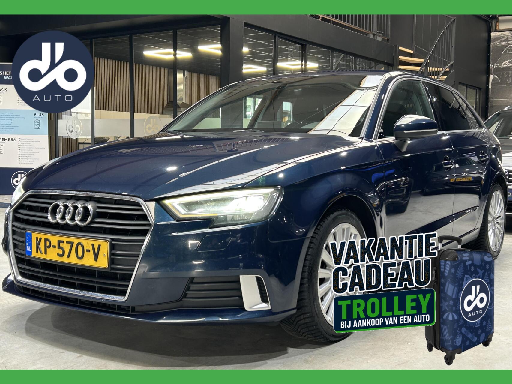 Audi A3 Sportback 1.0 TFSI AUTOMAAT Sport Lease Edition XENON + LED I NAVI + CLIMA I ORG.NL + NAP 2016 - voorkant