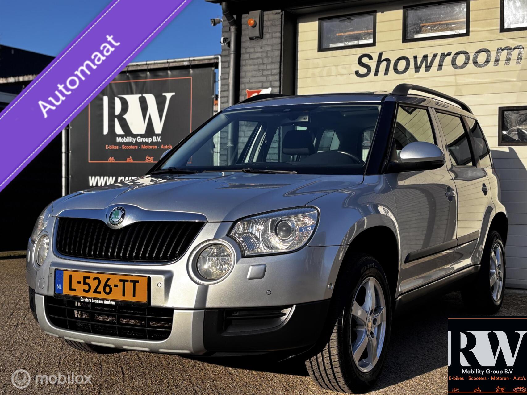 Skoda Yeti 1.4 TSI Ambition AUTOMAAT*123PK*PANO*NAVI*PDC V+A 2013 - voorkant