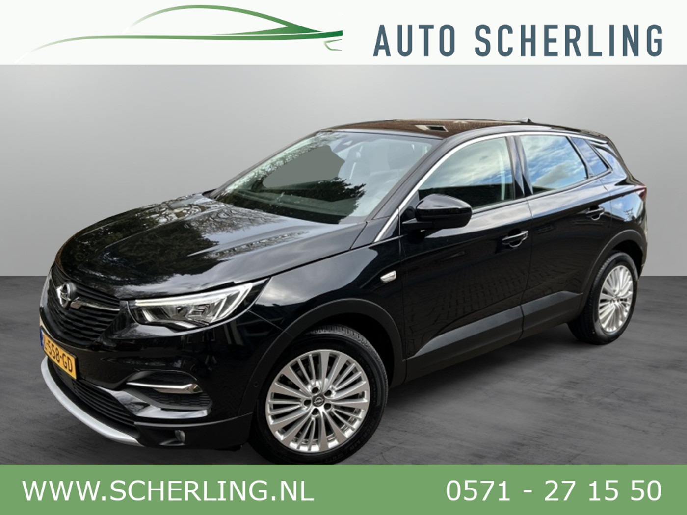 Opel Grandland X 1.2 Turbo 130pk Innov. Camera, Carplay, Navi, 18" LMV 2020 - voorkant