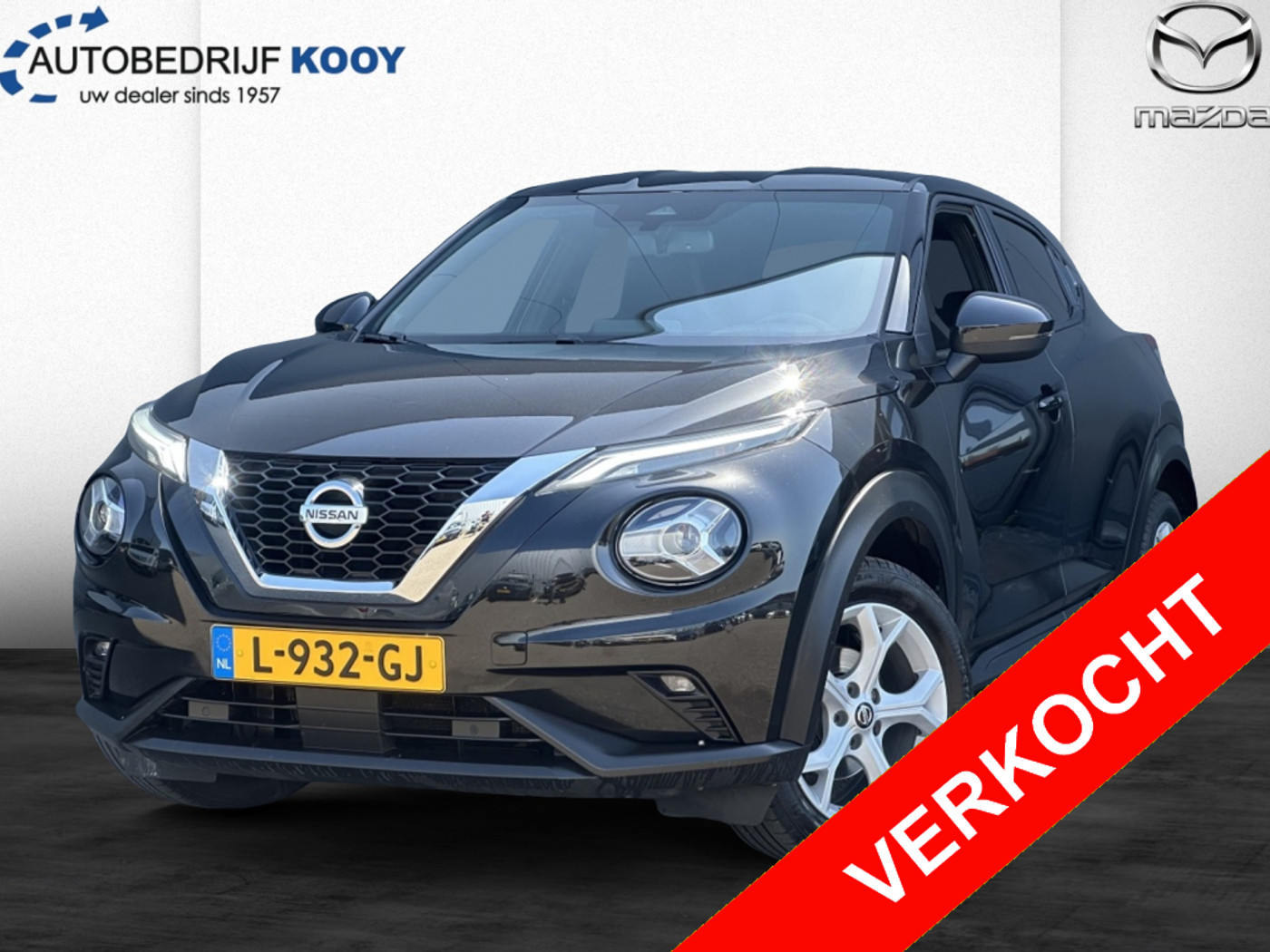 Nissan Nissan Juke 1.0 DIG-T N-Connecta / Keyless / Navi / Camera / Carplay 2021 - voorkant