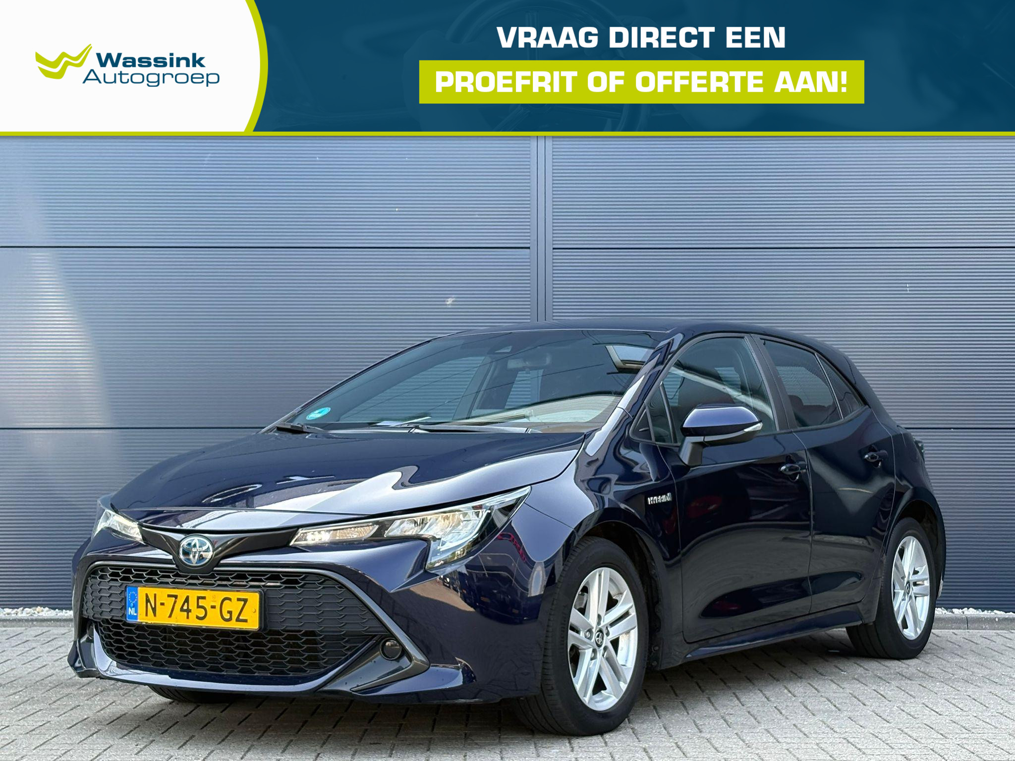 Toyota Toyota Corolla 1.8 Hybrid Active 2021 - voorkant