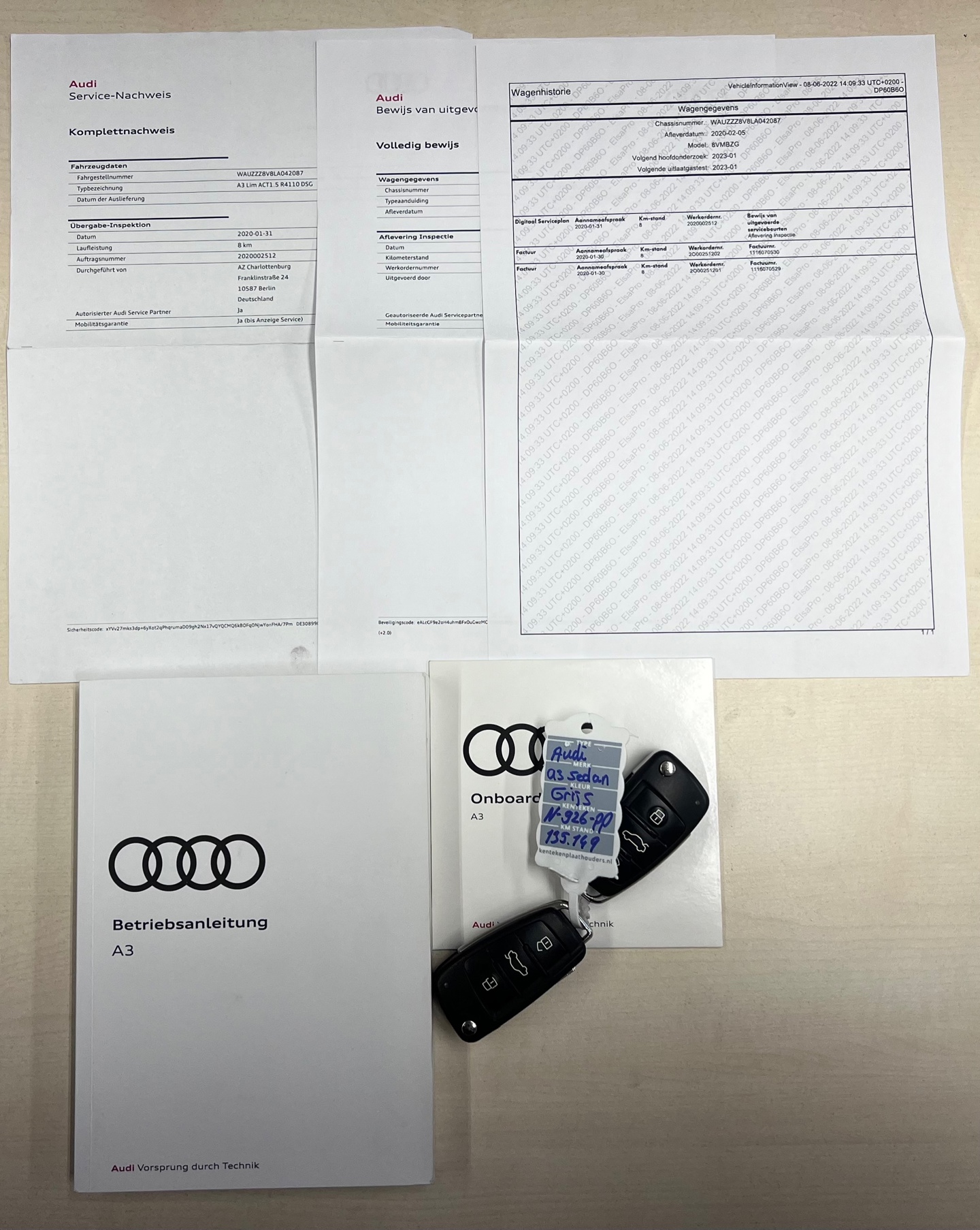 Foto van Audi A3 Limousine
