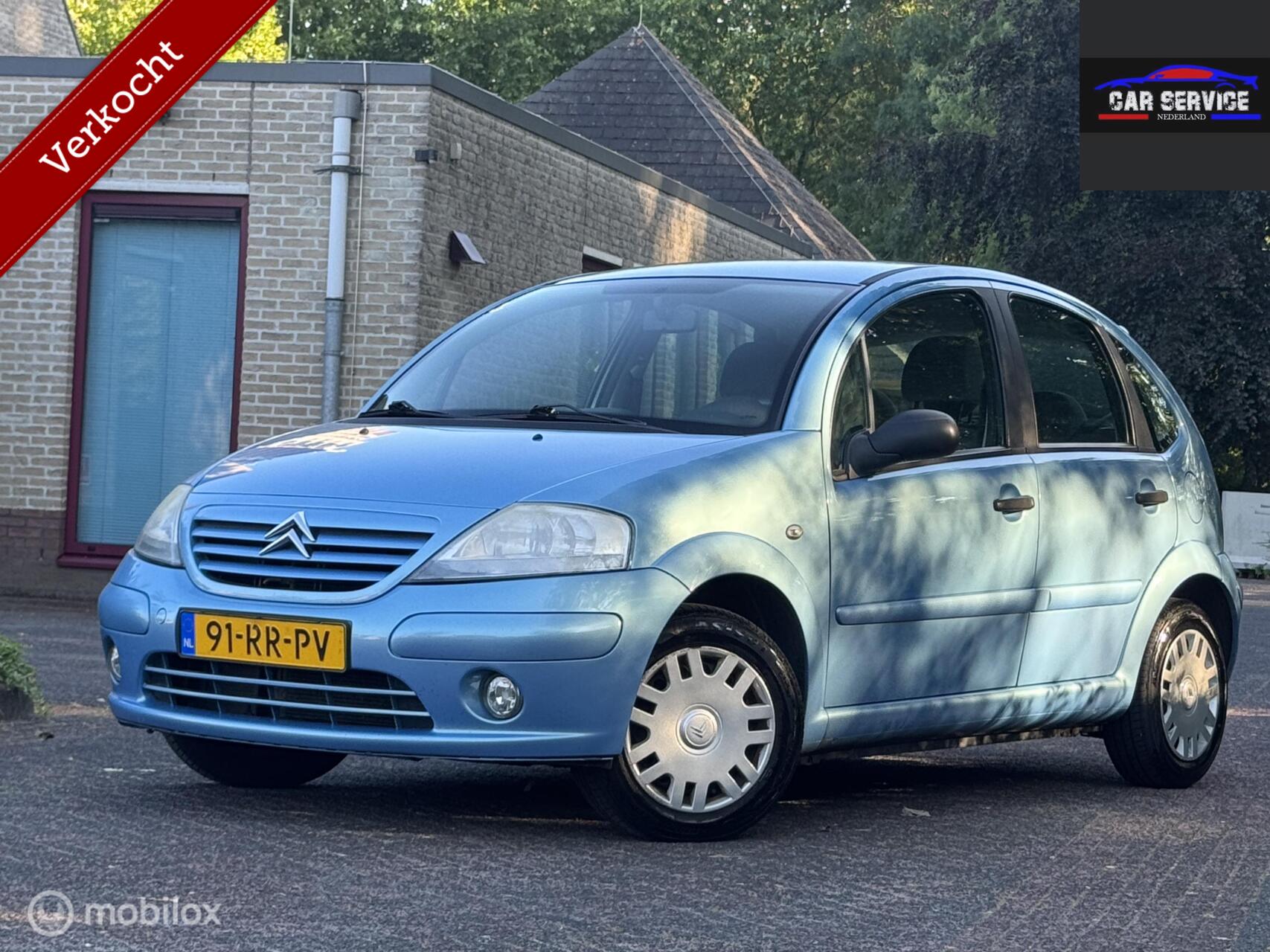 Citroen C3 1.4i Attraction/NAP/NWE APK/CRUISE/TREKHAAK/AC/OH 2005 - voorkant