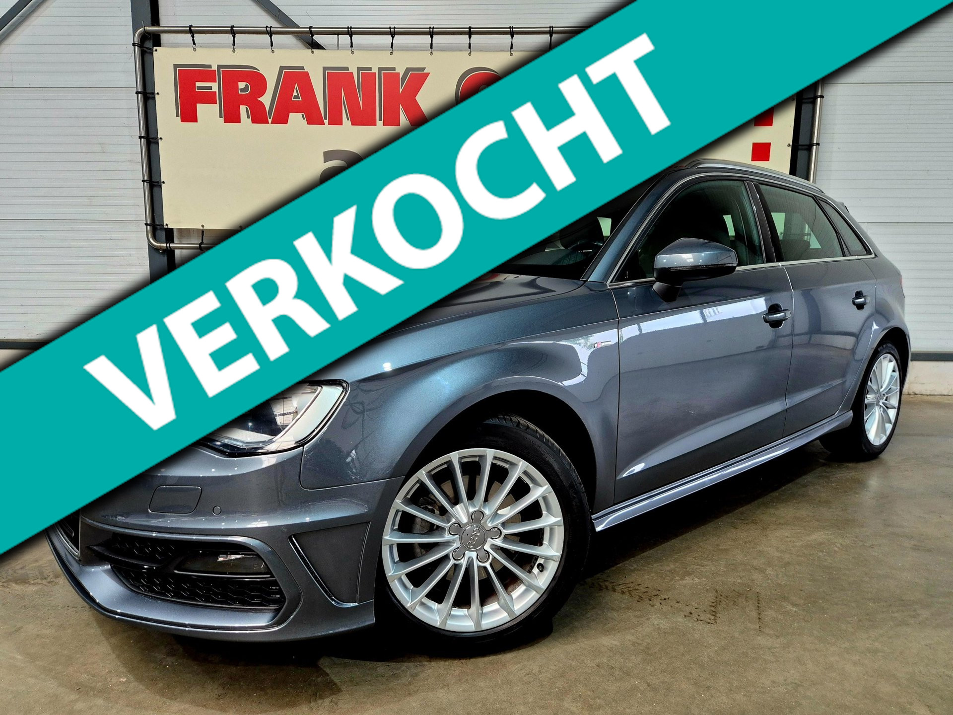 Audi A3 Sportback 1.4 TFSI CoD Amb. PL S-Line + Bi-Xenon|Trekhaak|Leder/stof|Stoelverw.|Navi|Climate|Cruise|PDC|17"LMV 2015 - voorkant