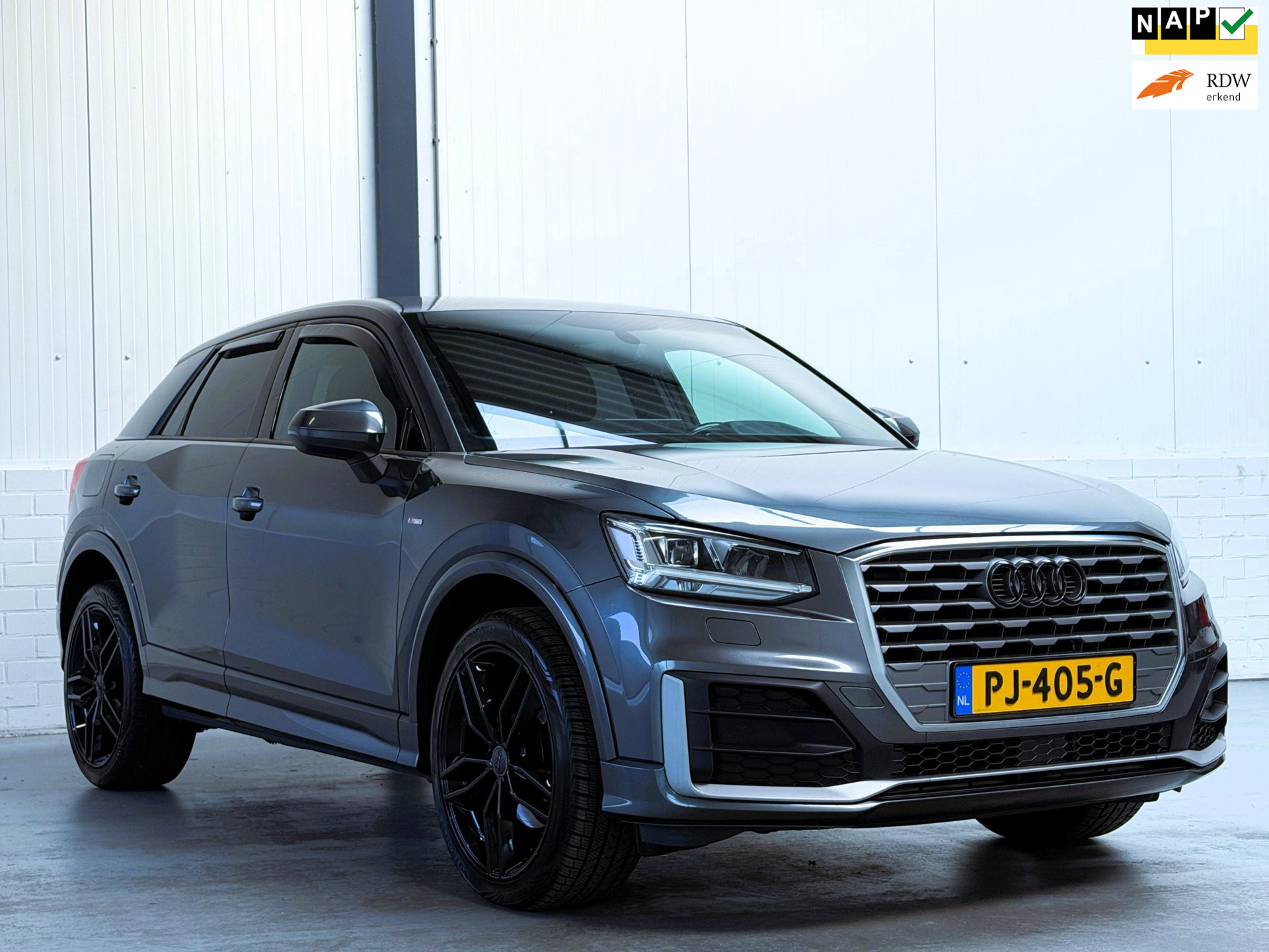 Audi Q2 1.4 TFSI CoD S-Line|Virtual|Leder|Camera|Stoelverwarming|Keyless 2017 - voorkant