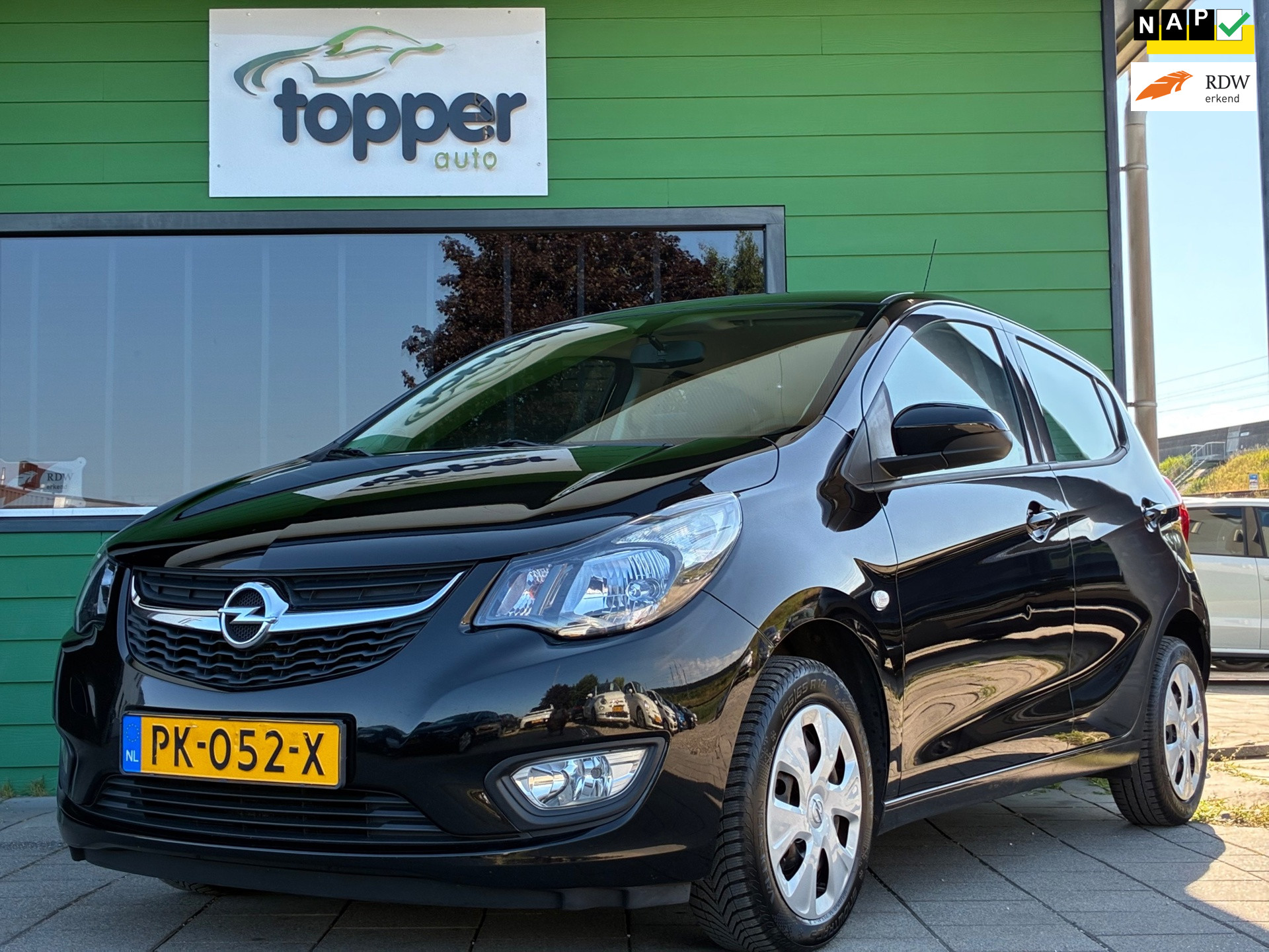 Opel Karl / Viva 1.0 ecoFLEX Edition|2e Eigenaar|Airco|CruiseControl|Nieuwe APK|NAP| 2017 - voorkant