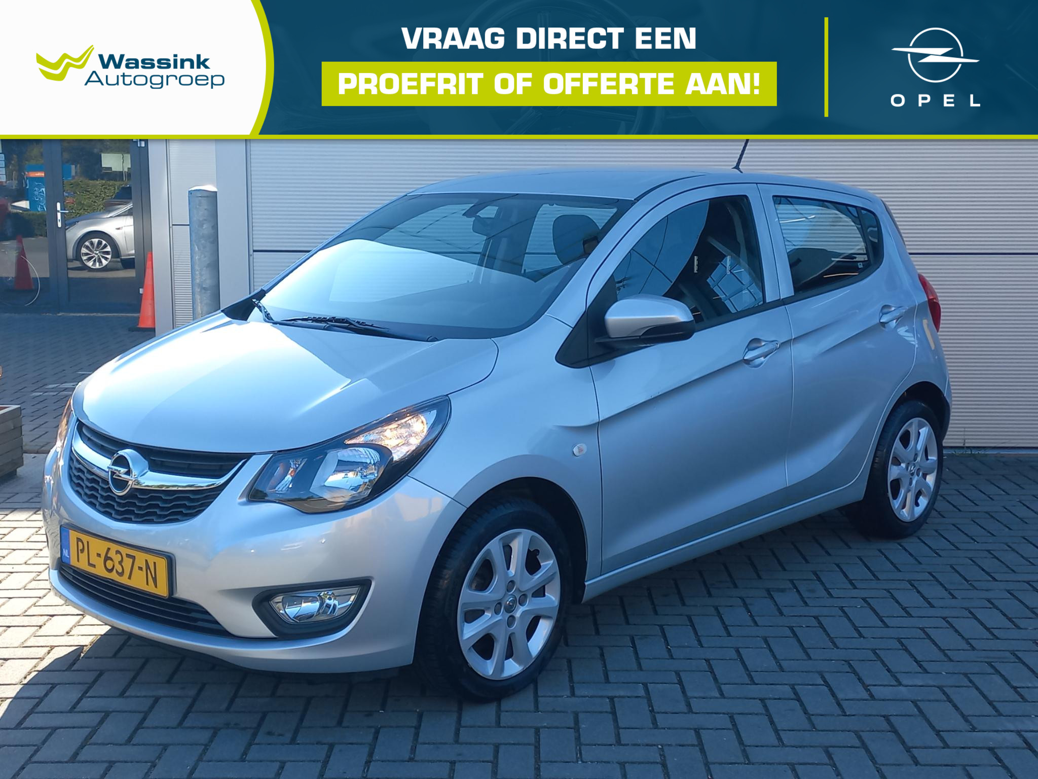 Opel Karl / Viva 1.0 75pk Edition 5-zitpl. | 2017 - voorkant