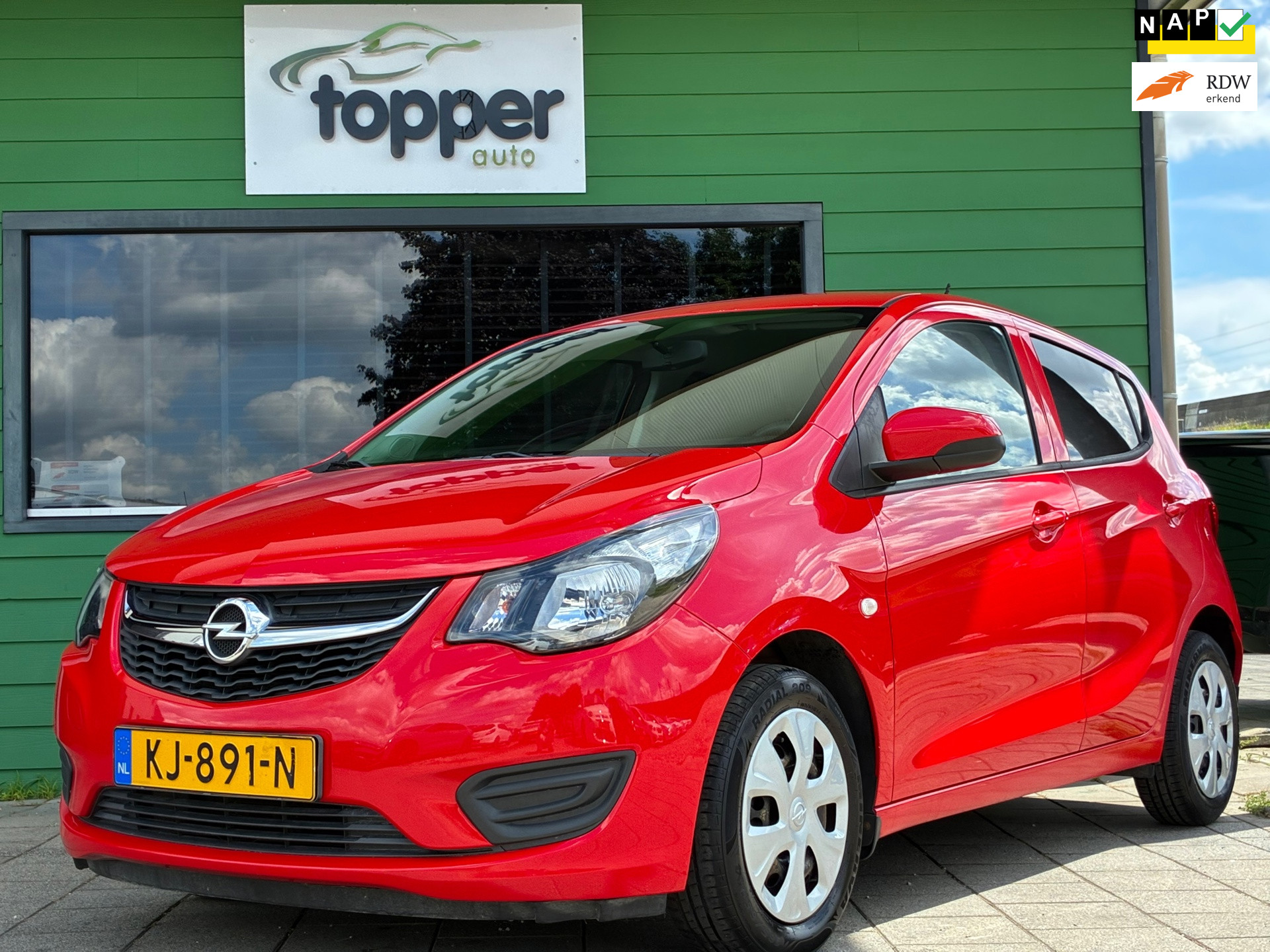 Opel Karl / Viva 1.0 ecoFLEX Edition|Airco|CruiseControl|Elektr.ramen|Goed Onderhouden 2016 - voorkant