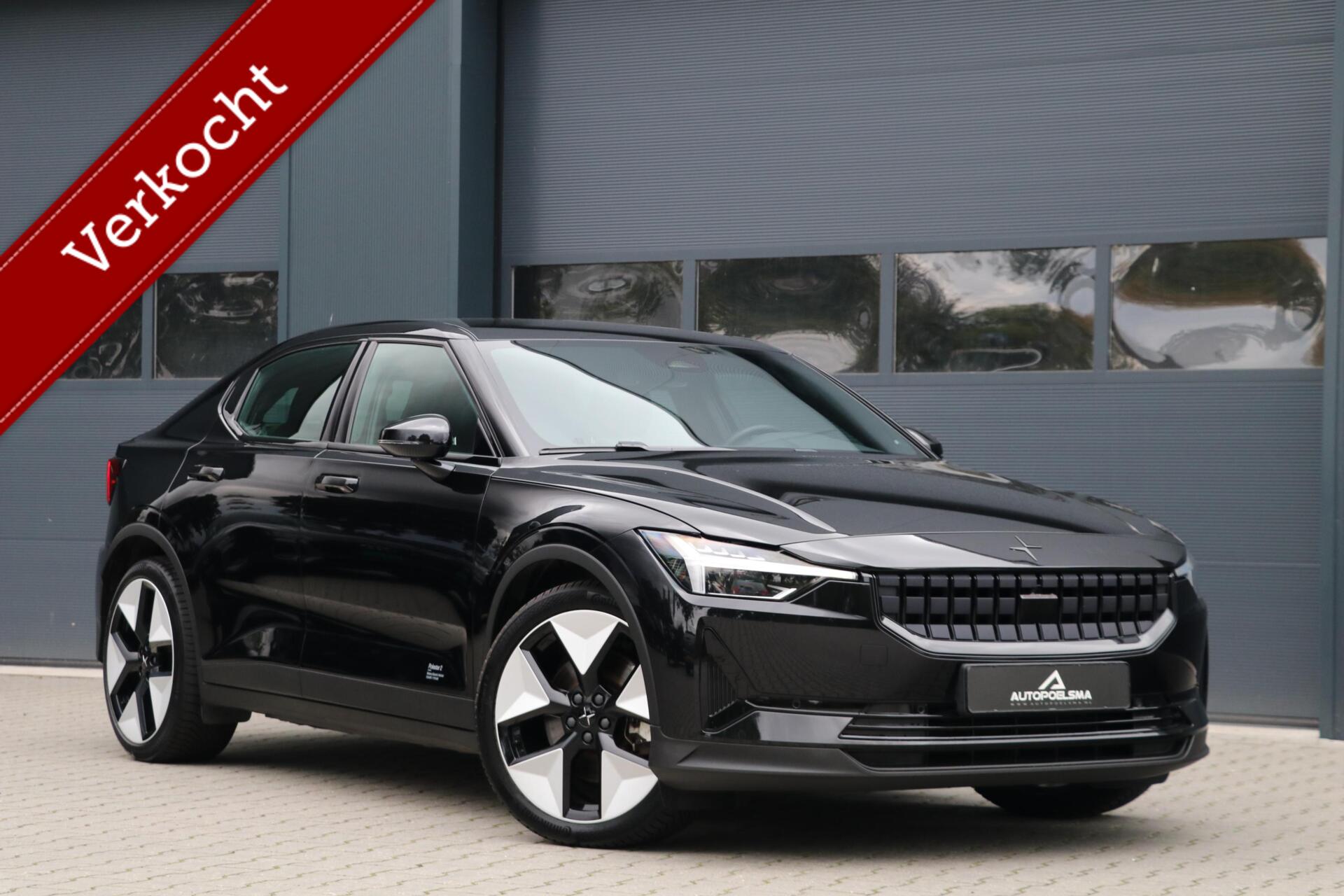 Polestar Polestar 2 Long Range Single Motor 78 kWh Navi AppleCarplay Cruise LaneAssist MemoryZetels Camera 100000KM BJ2022 2022 - voorkant