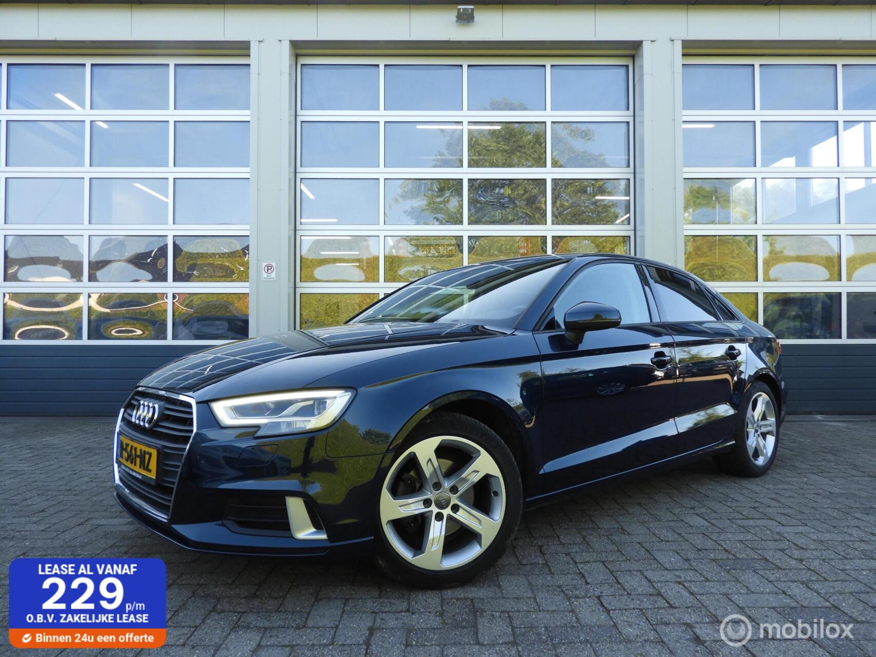 Audi A3 Limousine 1.0 TFSI Sport Xenon , sportstoelen 2016 - voorkant