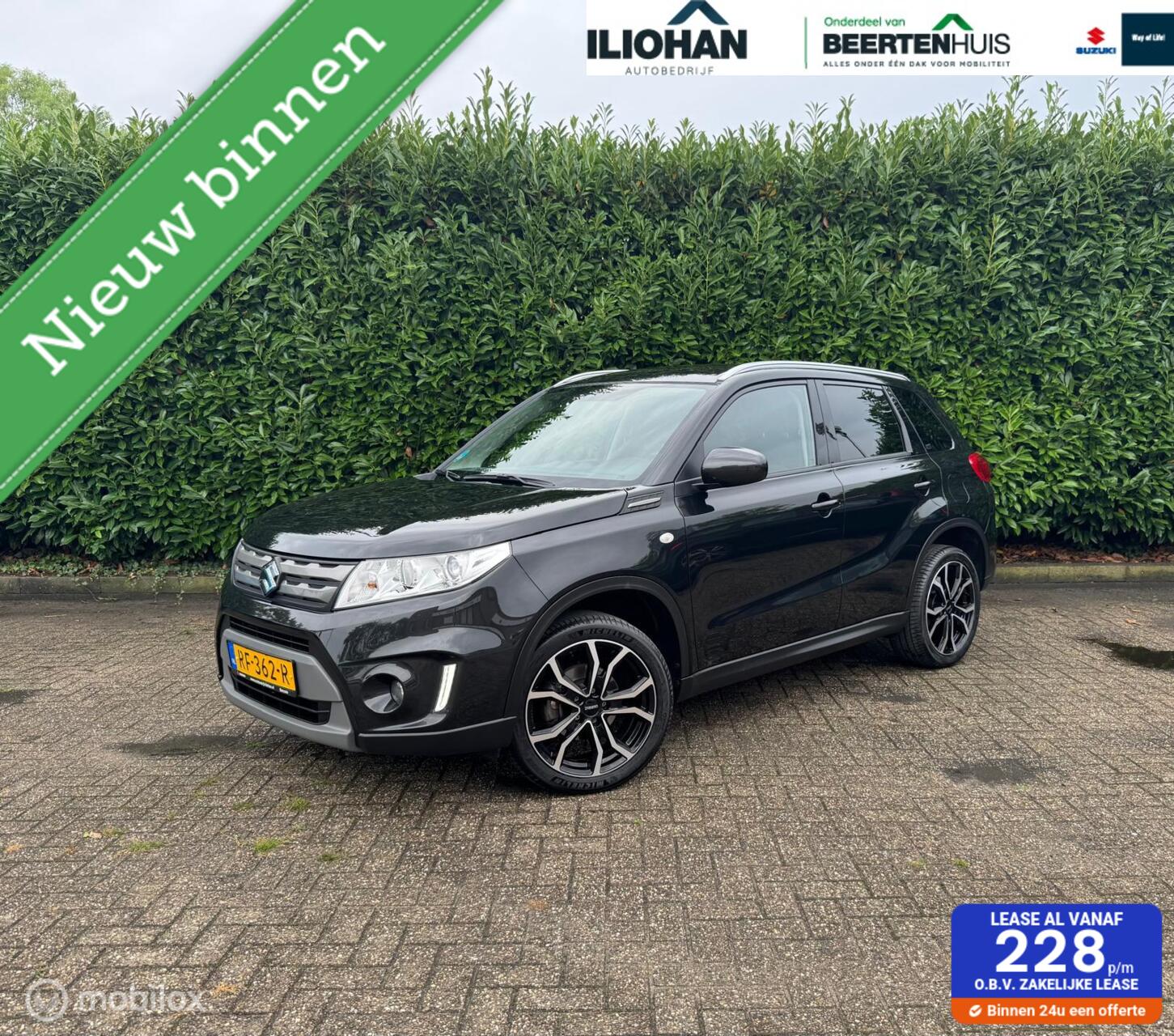 Suzuki Vitara 1.6 Exclusive 2017 - voorkant