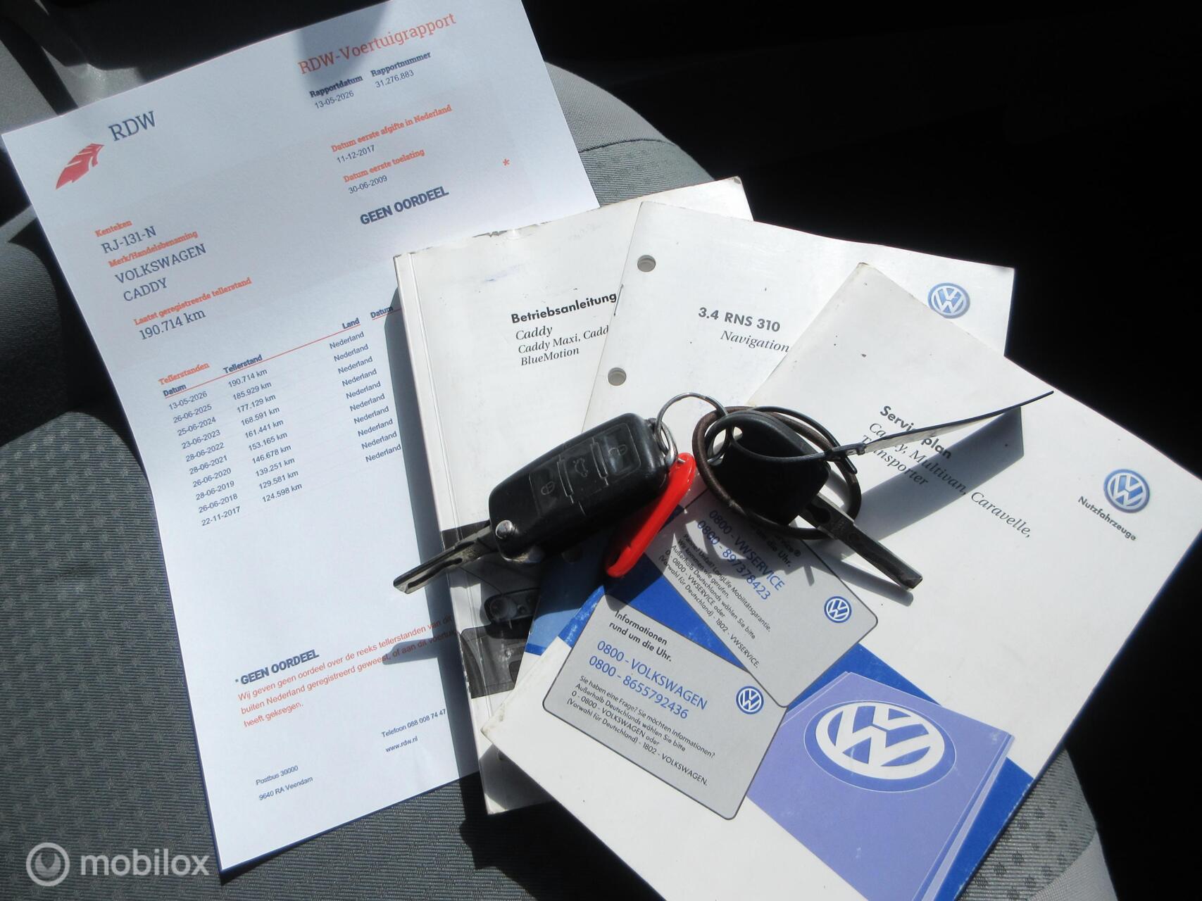 Foto van Volkswagen Caddy