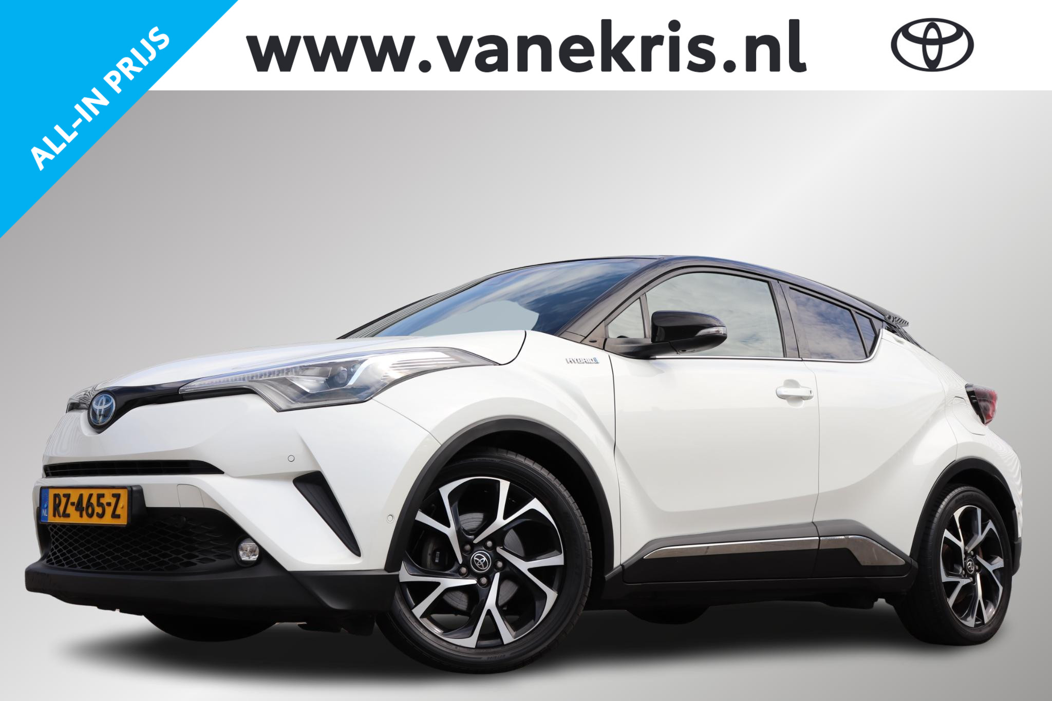 Toyota Toyota C-hr 1.8 Hybrid Bi-Tone, 2018 - voorkant