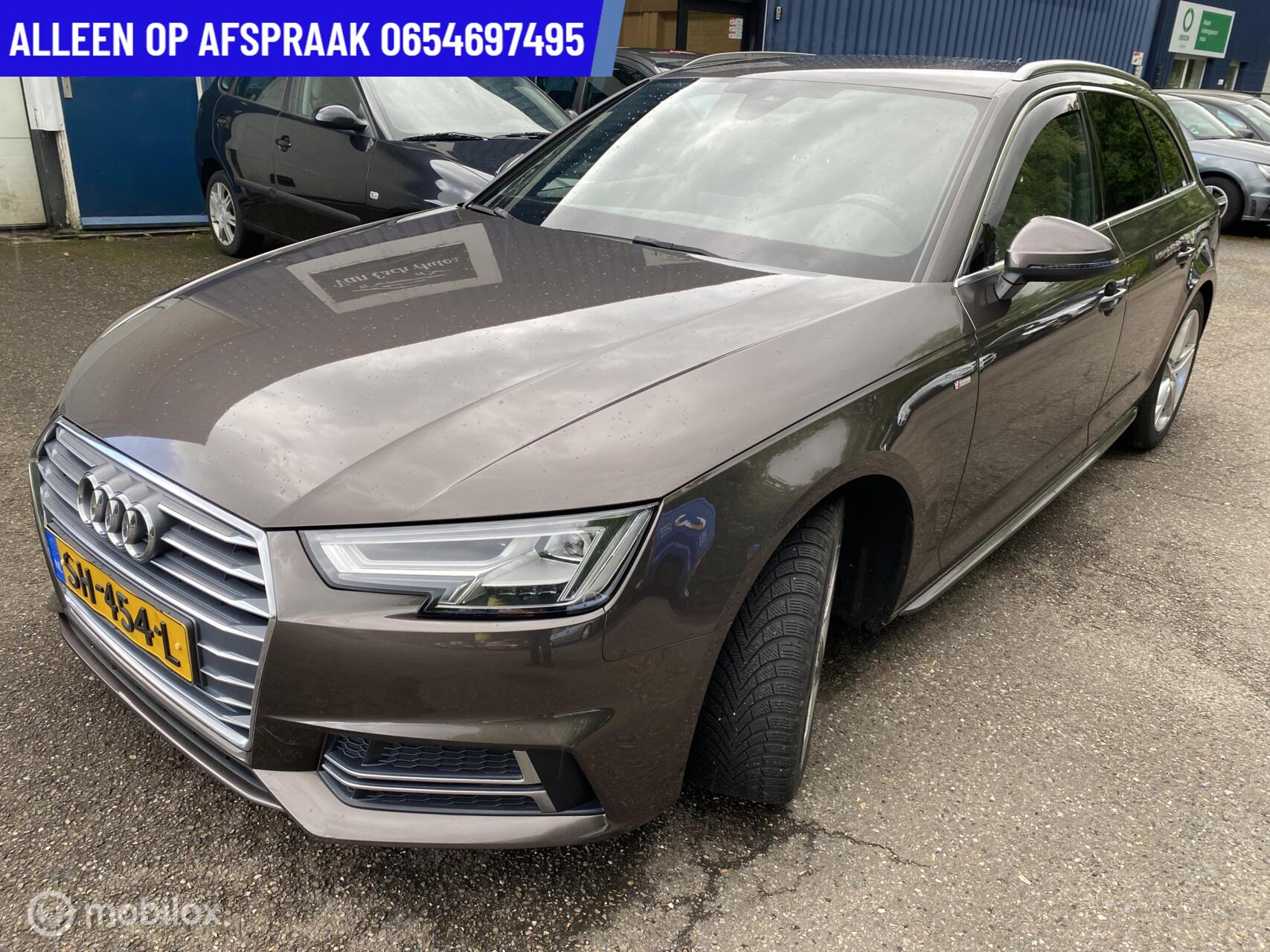 Audi A4 Avant 1.4 TFSI Sport S line edition aut ecc navi pdc 2018 - voorkant