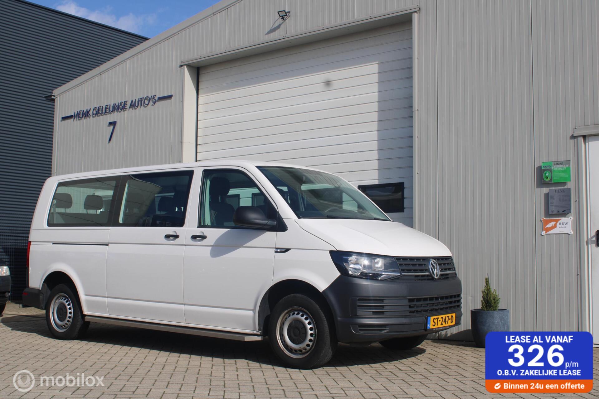 Volkswagen Kombi 2.0 TSI L2H1 2018 - voorkant