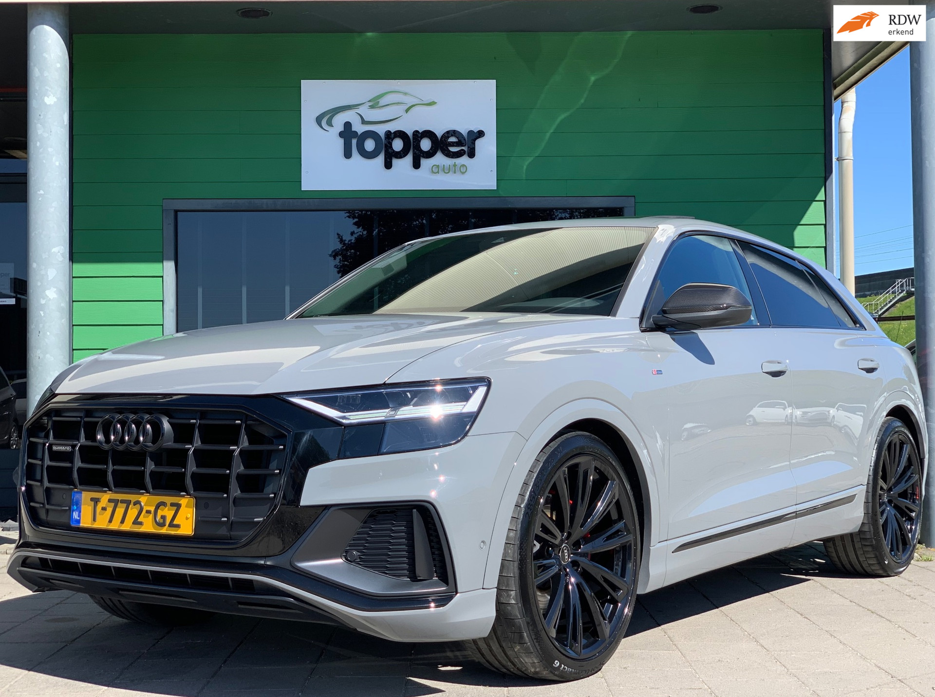 Audi Q8 50 TDI Quattro S-Line Advanced|Pano|Carbon|Bang&Olufsen 2023 - voorkant