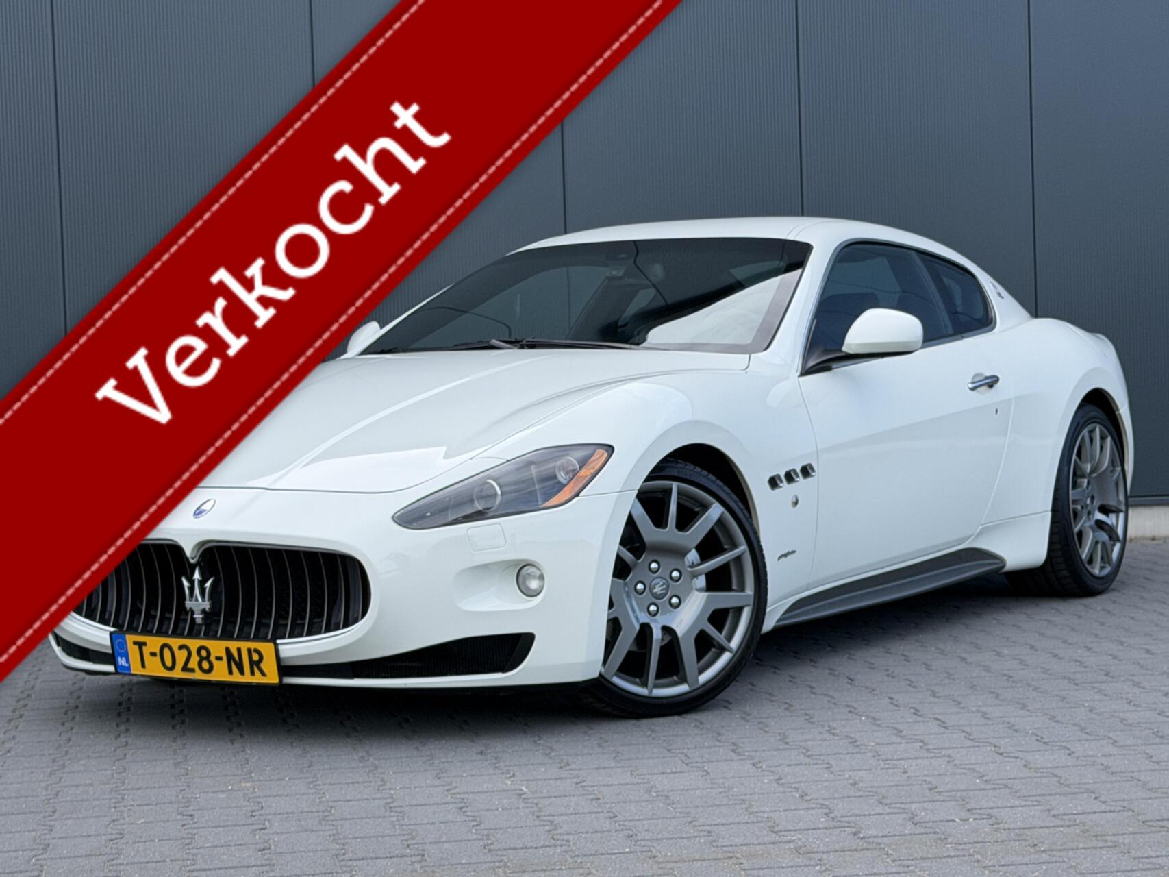 Maserati Granturismo 4.2 406PK - ZF Transmissie - Leder - Unieke Auto 2007 - voorkant