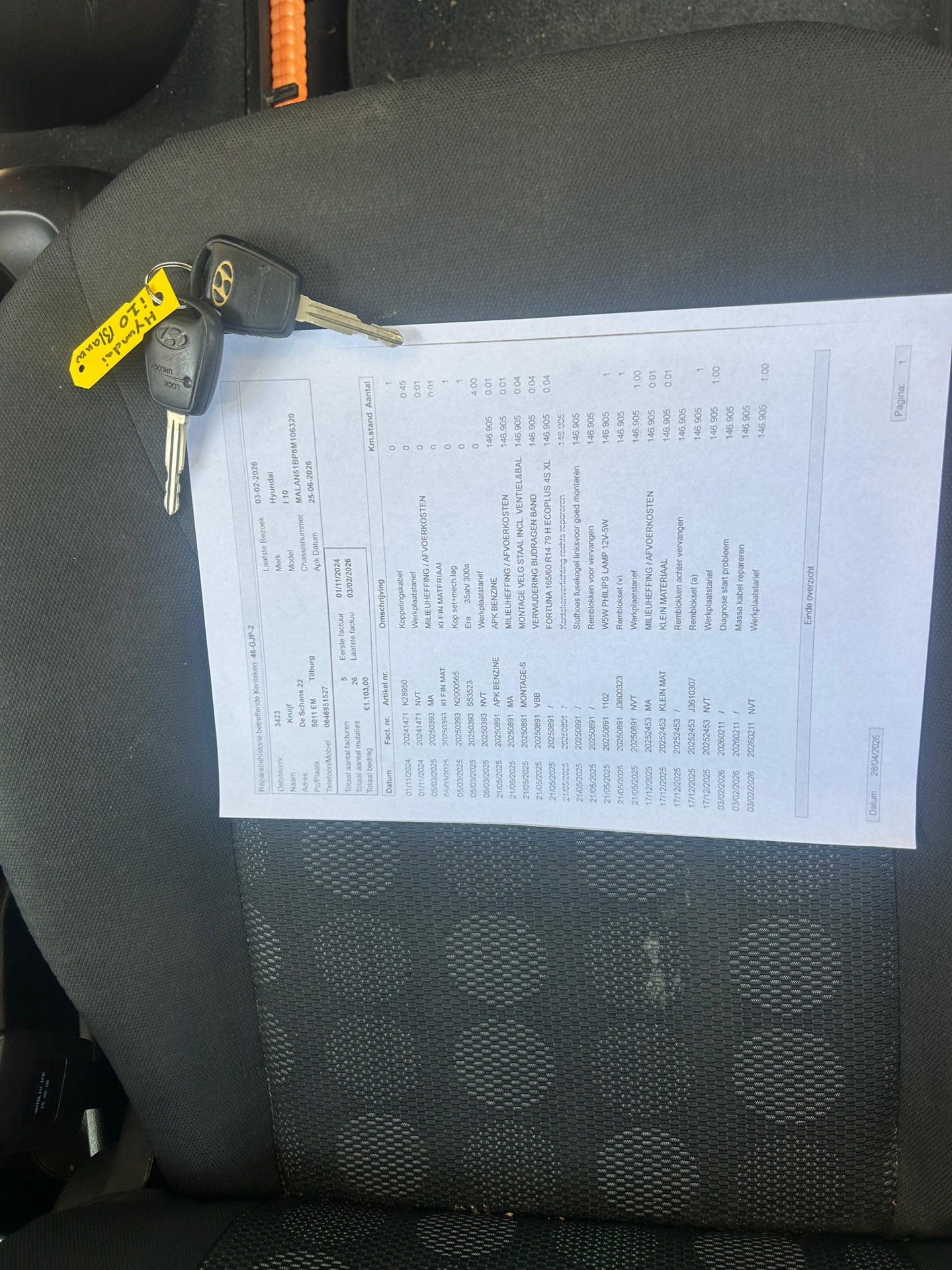 Foto van Hyundai I 10