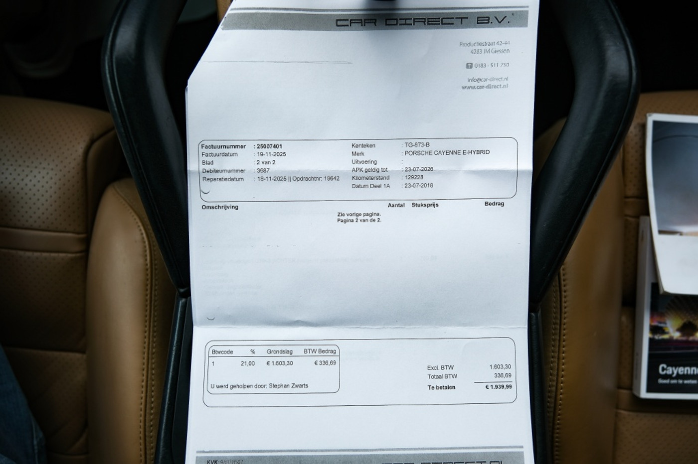 Foto van Porsche Cayenne E-hybrid
