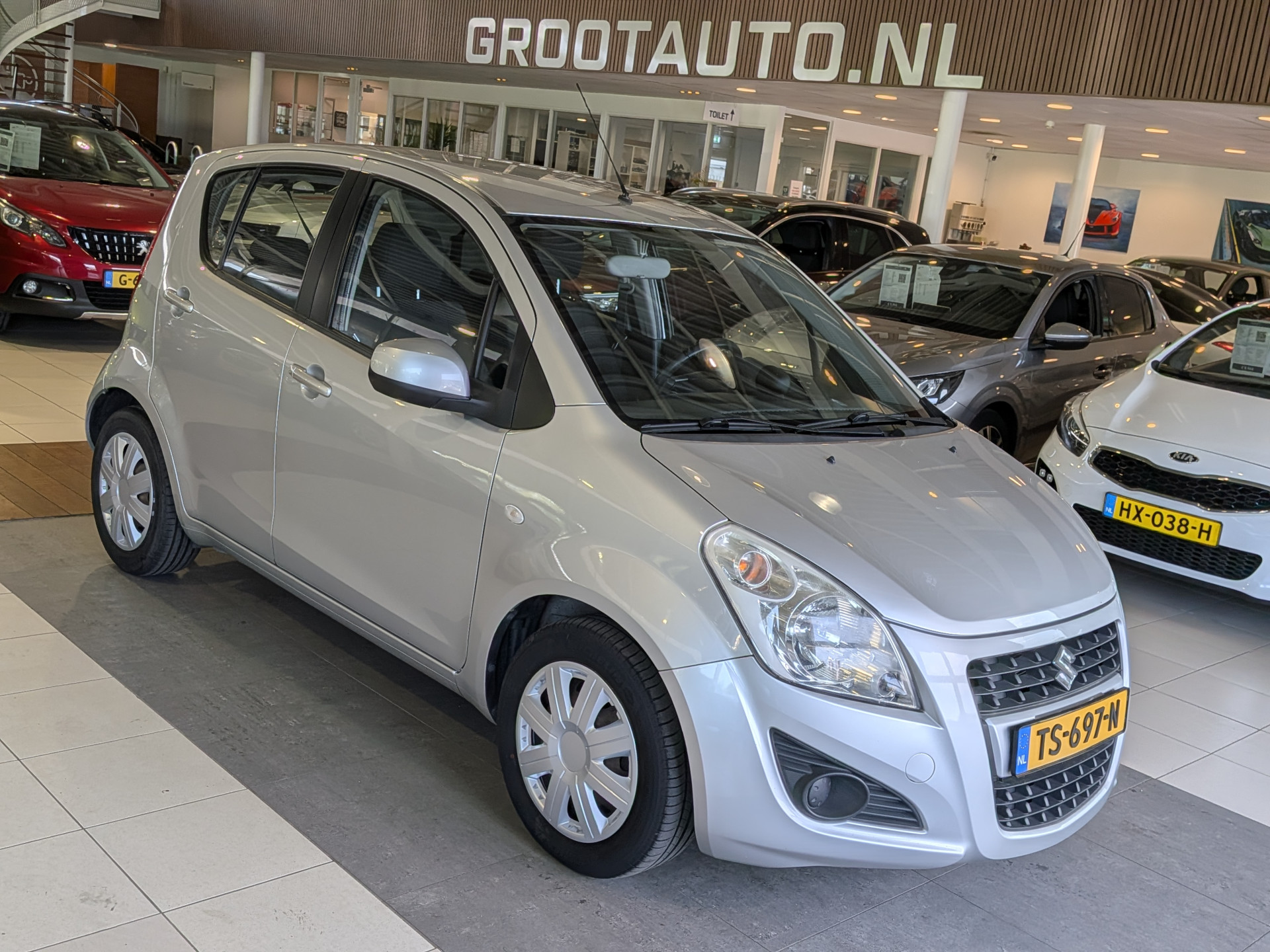 Suzuki Splash 1.0 VVT Exclusive EASSS 2014 - voorkant