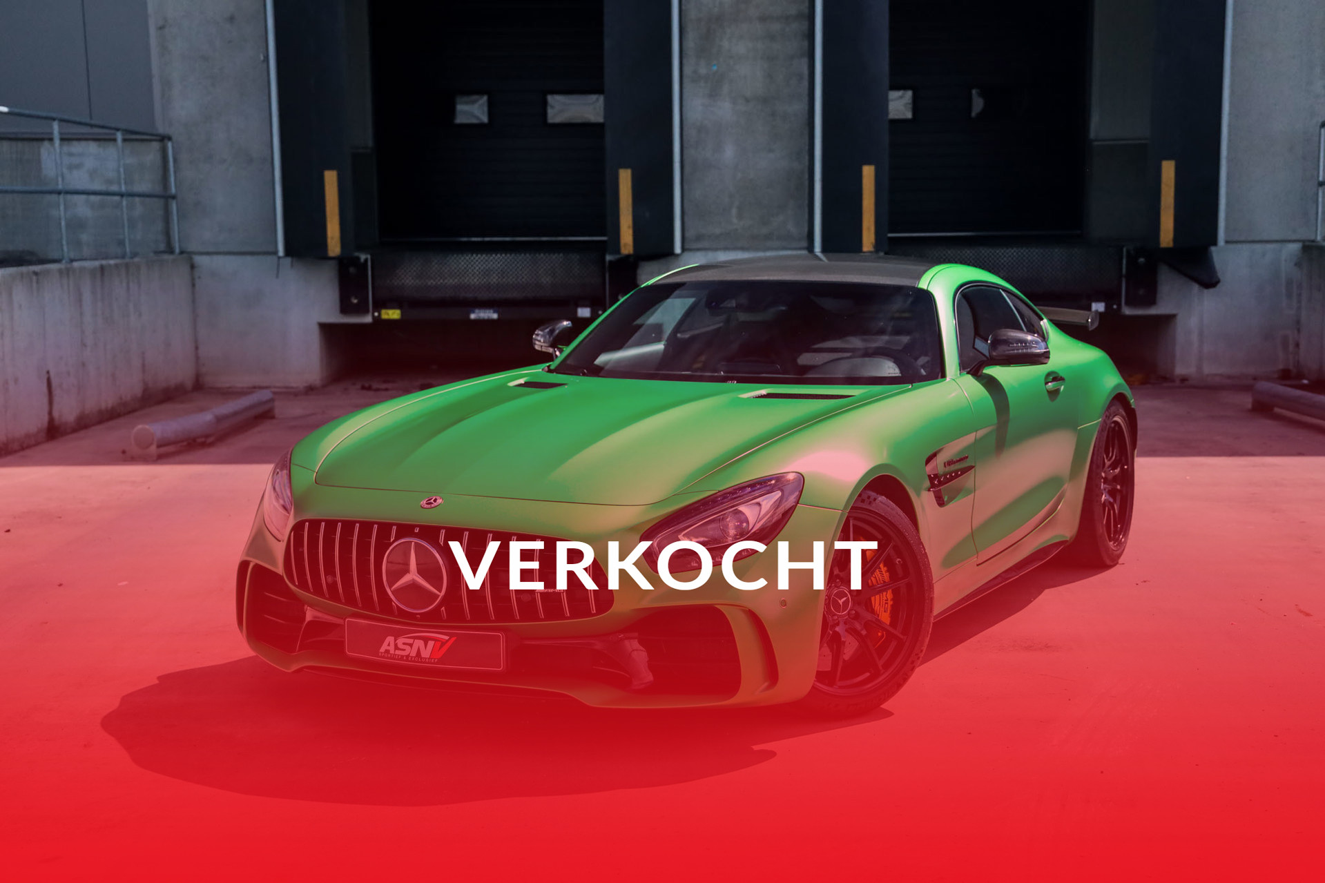 Mercedes-Benz AMG GT 4.0 R 2018 - voorkant