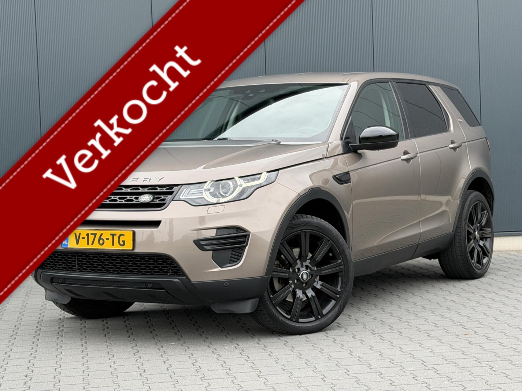Land Rover Discovery Sport 2.0 TD4 Grijs Kenteken - Xenon - Trekhaak 2017 - voorkant