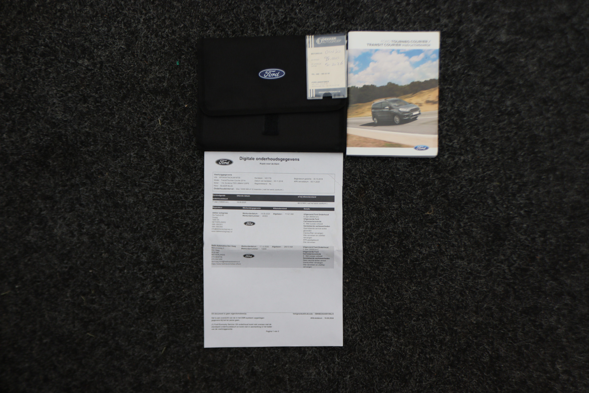 Foto van Ford Transit Courier