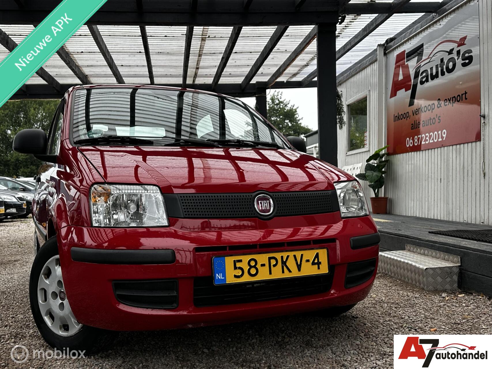 Fiat Fiat Panda 1.2 Celebration Nieuwe APK 2011 - voorkant