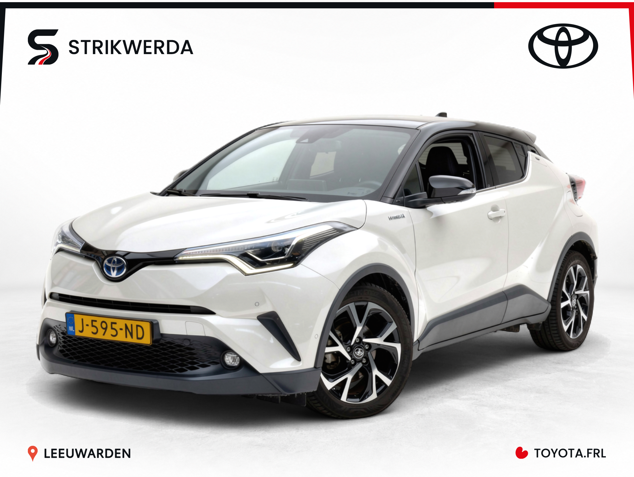 Toyota Toyota C-hr 1.8 Hybrid Bi-Tone Plus 2017 - voorkant
