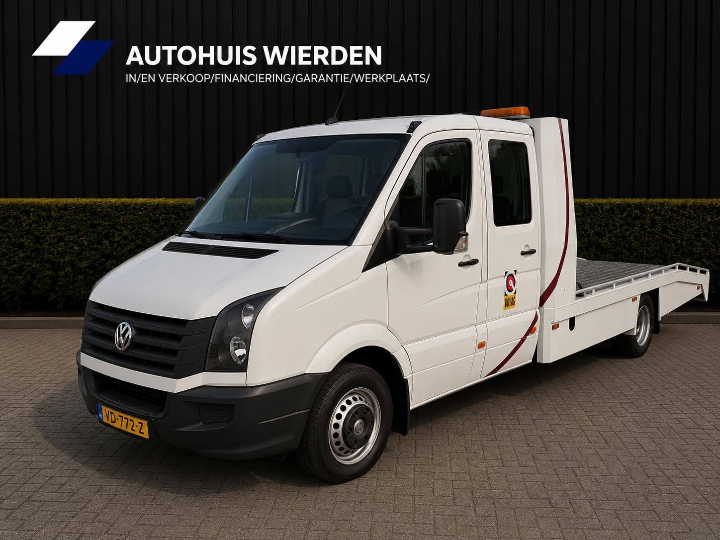 Volkswagen Crafter 2.0 TDI Tijhof Weinig Km Nieuwstaat 2014 - voorkant